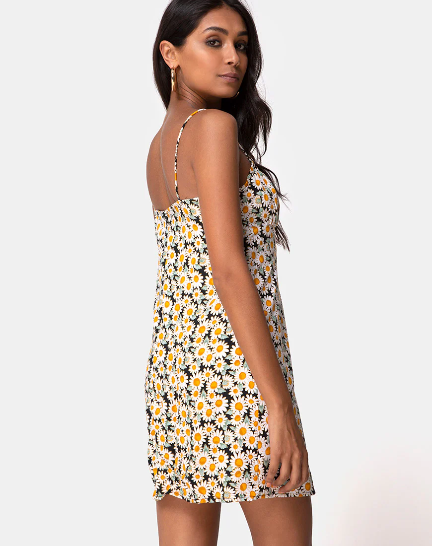 Kumala Slip Dress in Delightful Daisy - Image 3