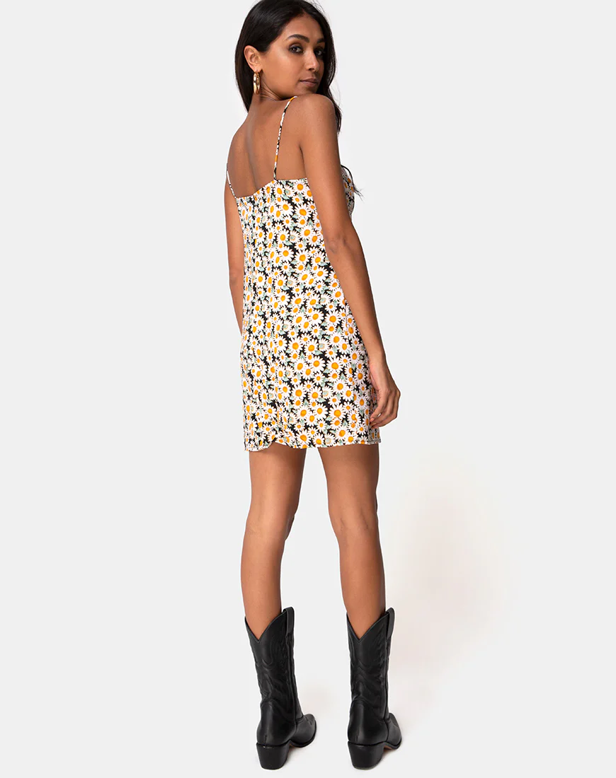 Kumala Slip Dress in Delightful Daisy - Image 5