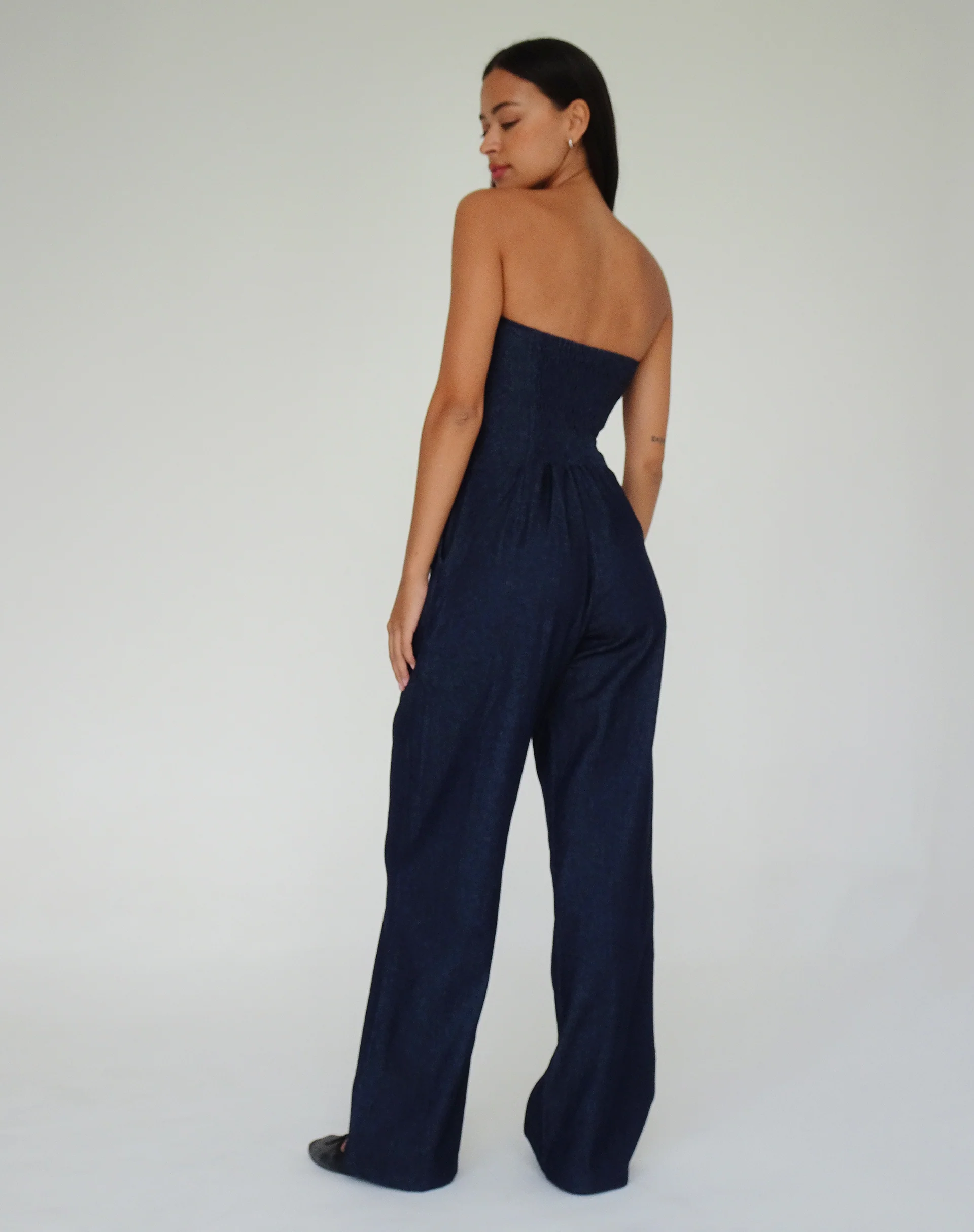 Kyaria Jumpsuit in Indigo - Image 4