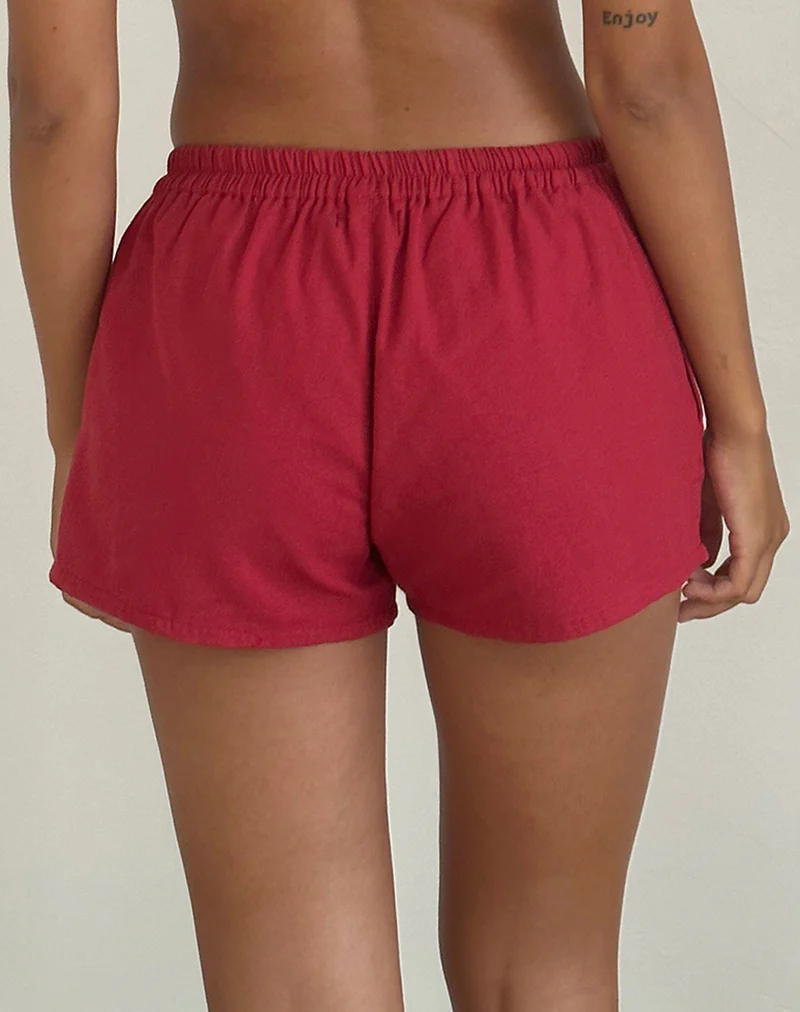 Laboxe Shorts in Adrenaline Red - Image 3