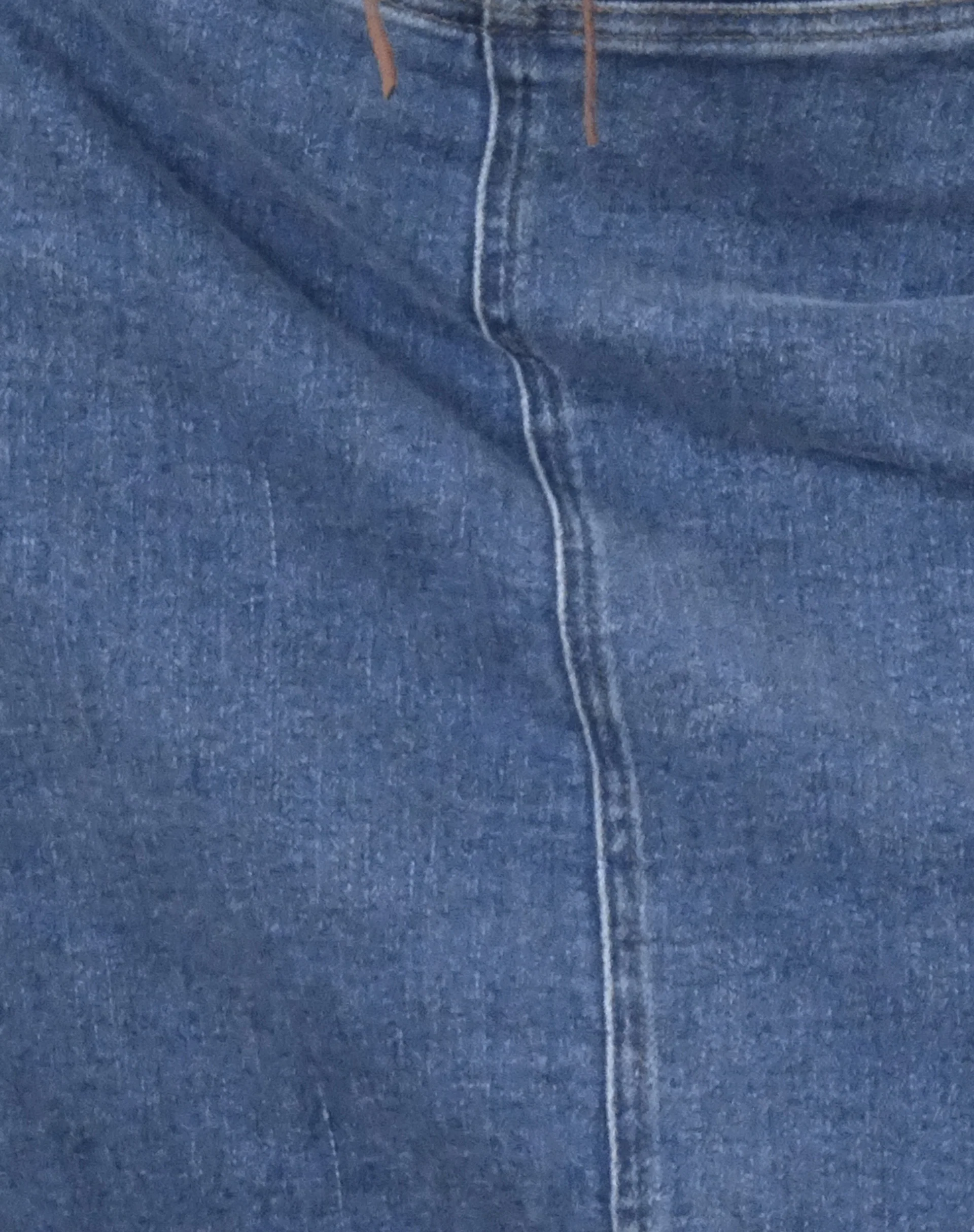 Lafille Denim Maxi Skirt in Blue Wash - Image 6