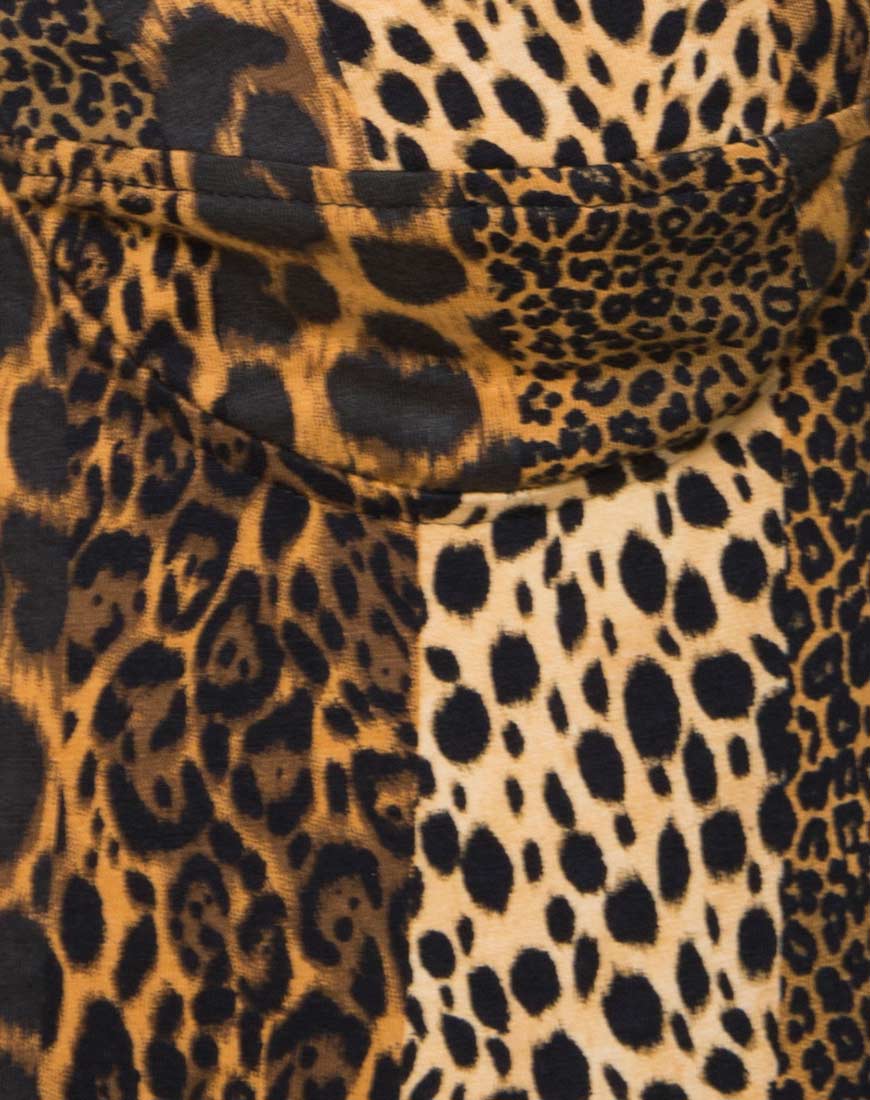 Lanti Bodice in Animal Stripe - Image 5
