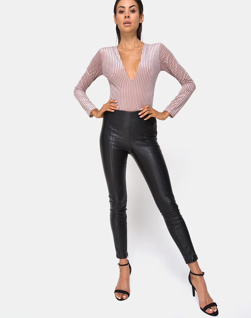 Lao Bodice in Taupe - Image 3