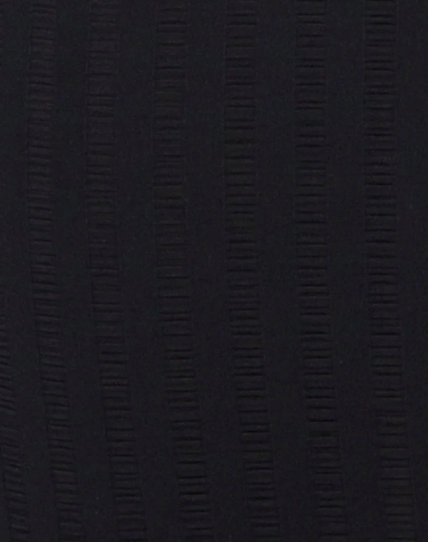 Laoda Bodycon Dress in Black - Image 5