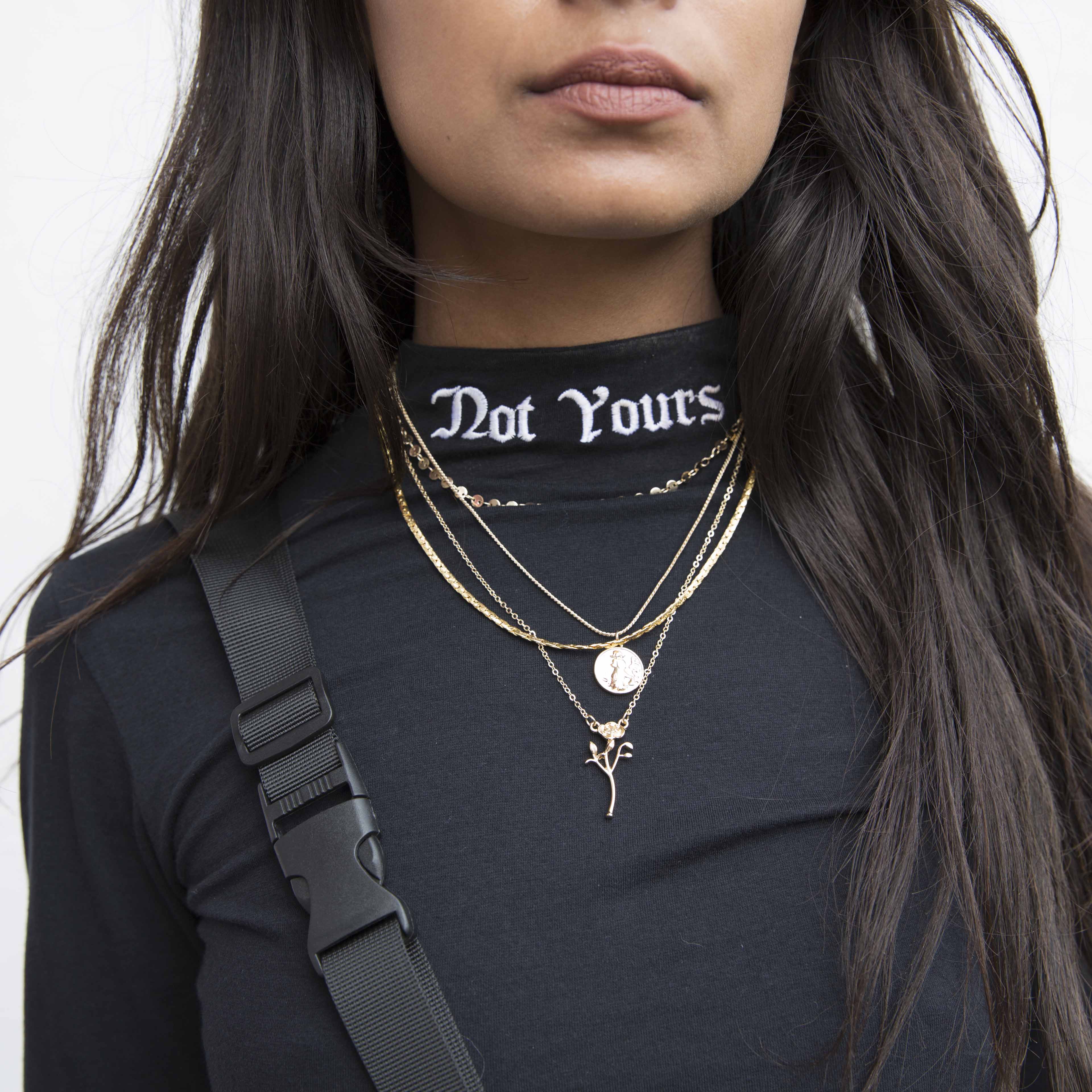 Lara Crop Top in Not Yours - Image 3