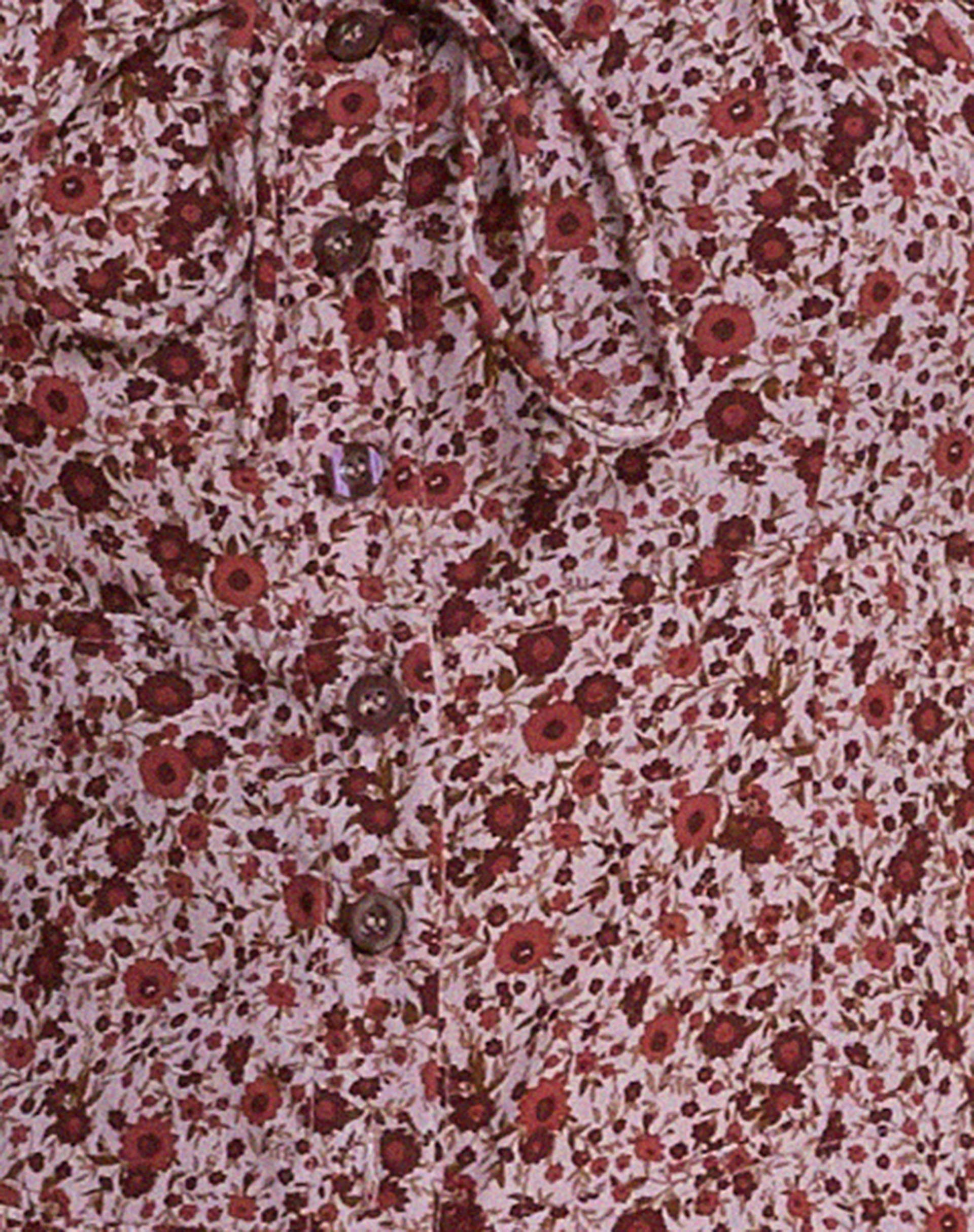 Larson Midi Dress in 90’s Floral Burgundy - Image 7