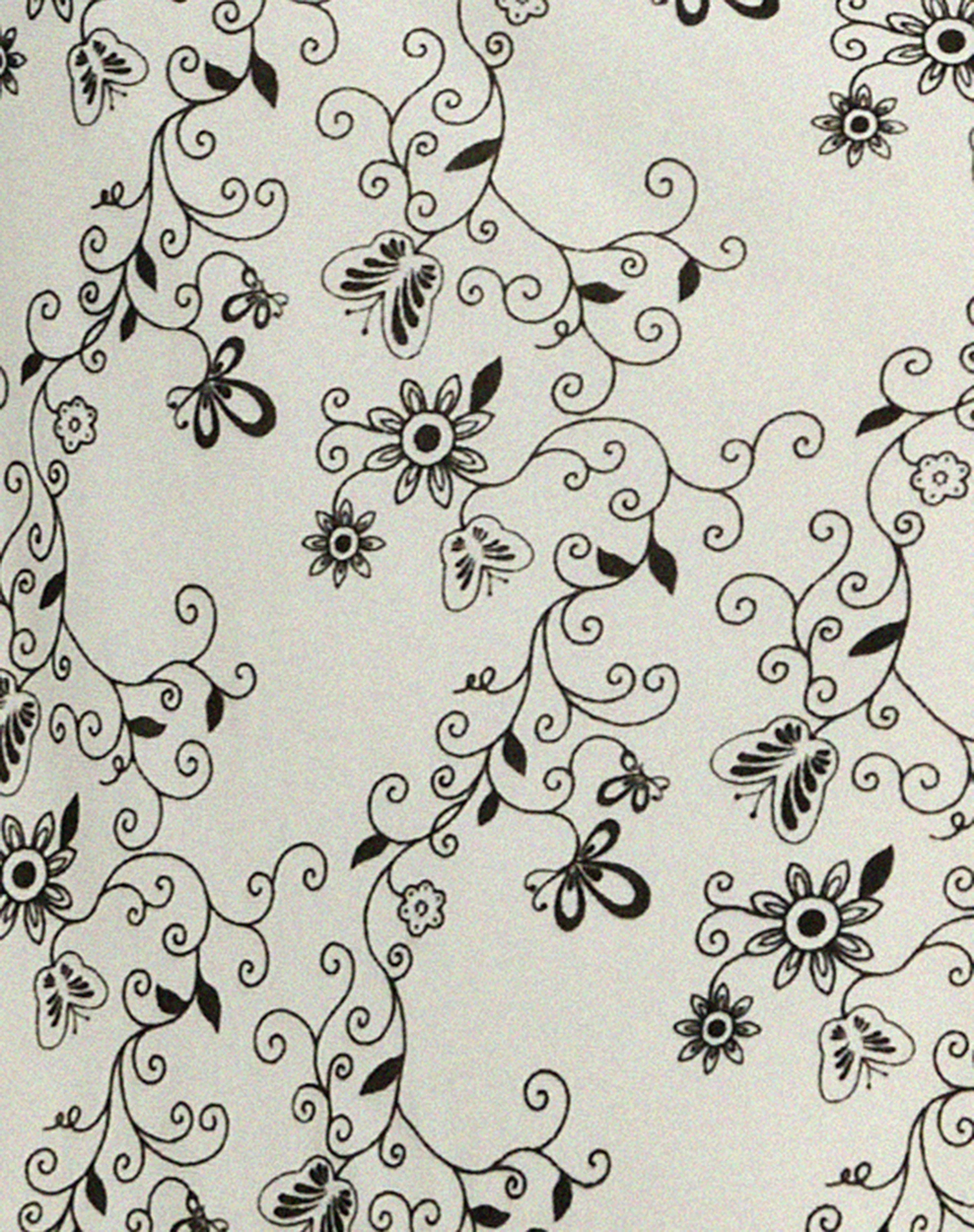 Lassie Maxi Skirt in Butterfly Vine Flock White - Image 5