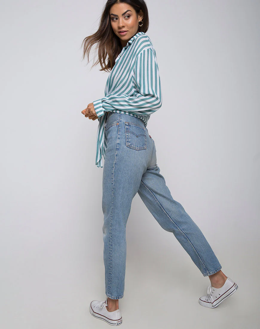 Lauv Shirt in Mid Stripe - Image 4