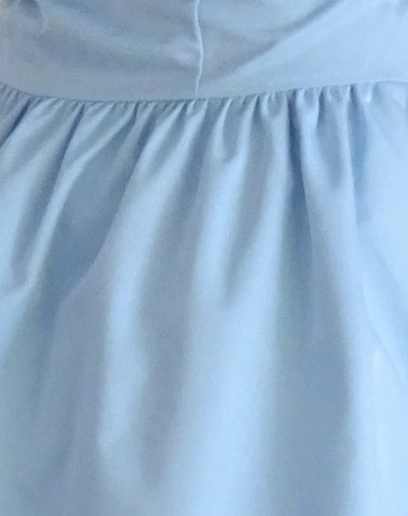 Lavani Mini Dress Powder Blue - Image 6