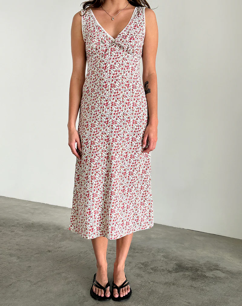 Lavisha Midi Dress in Pretty Ditsy - Image 5
