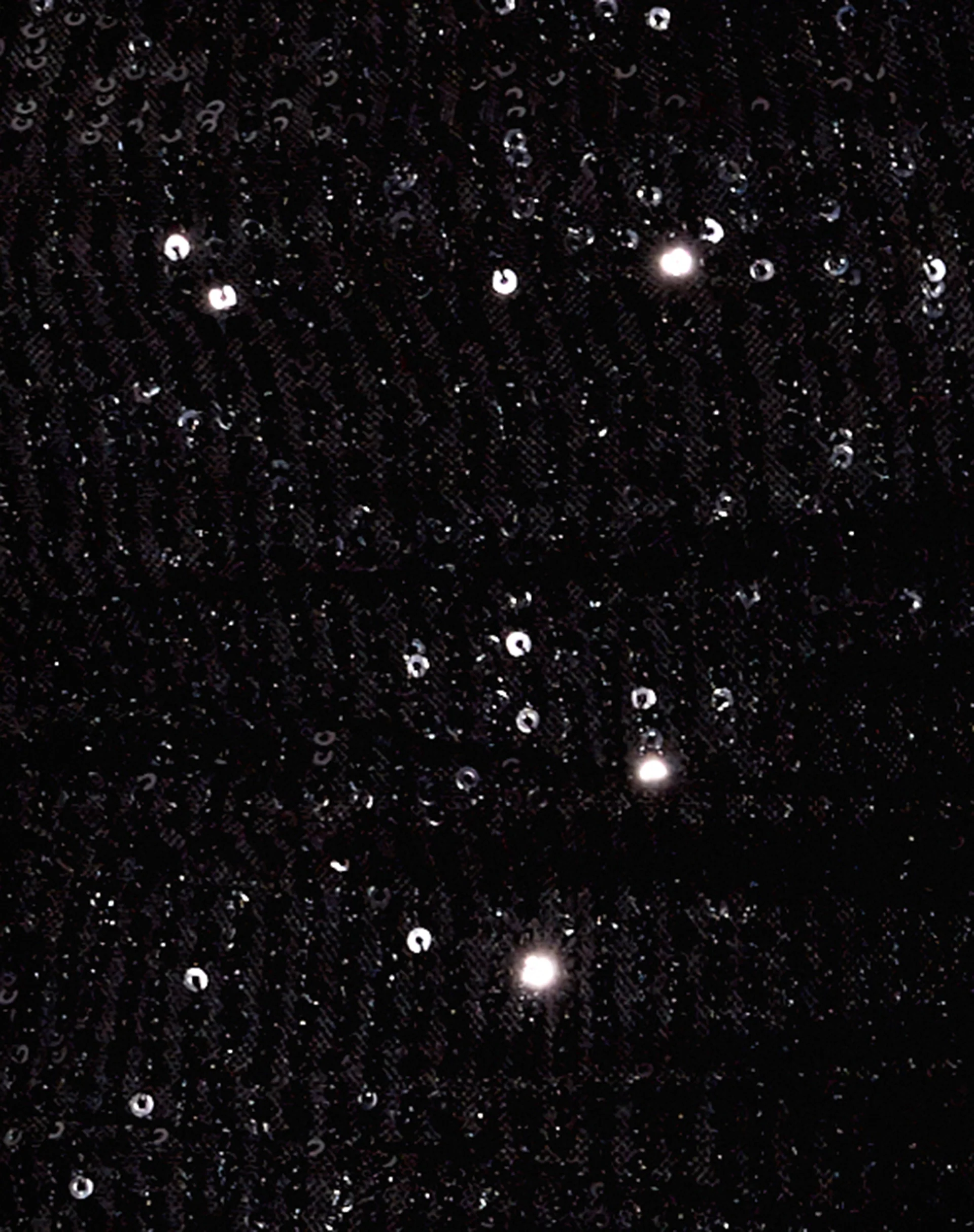 Laxmi Crop Top in Drape Sequin Black - Image 6