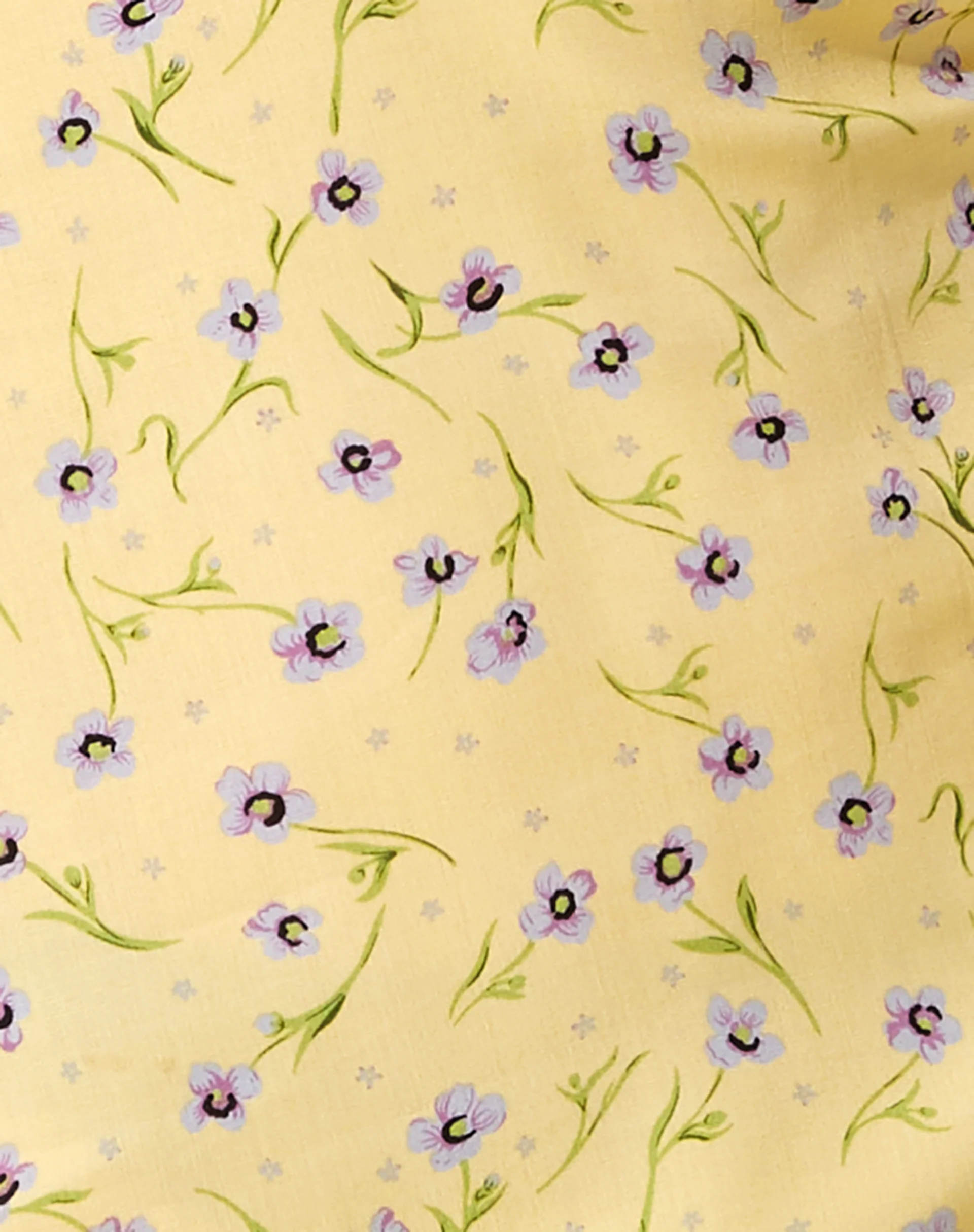 Leana Mini Dress in Wild Flower Lemon Drop - Image 7