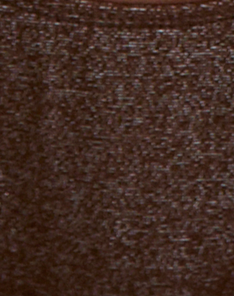 Lentra Bikini Bottom in Shimmer Brown with Spiral and Beads - Image 6