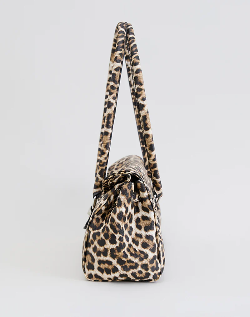 Shoulder Bag in Leopard Print - Image 6