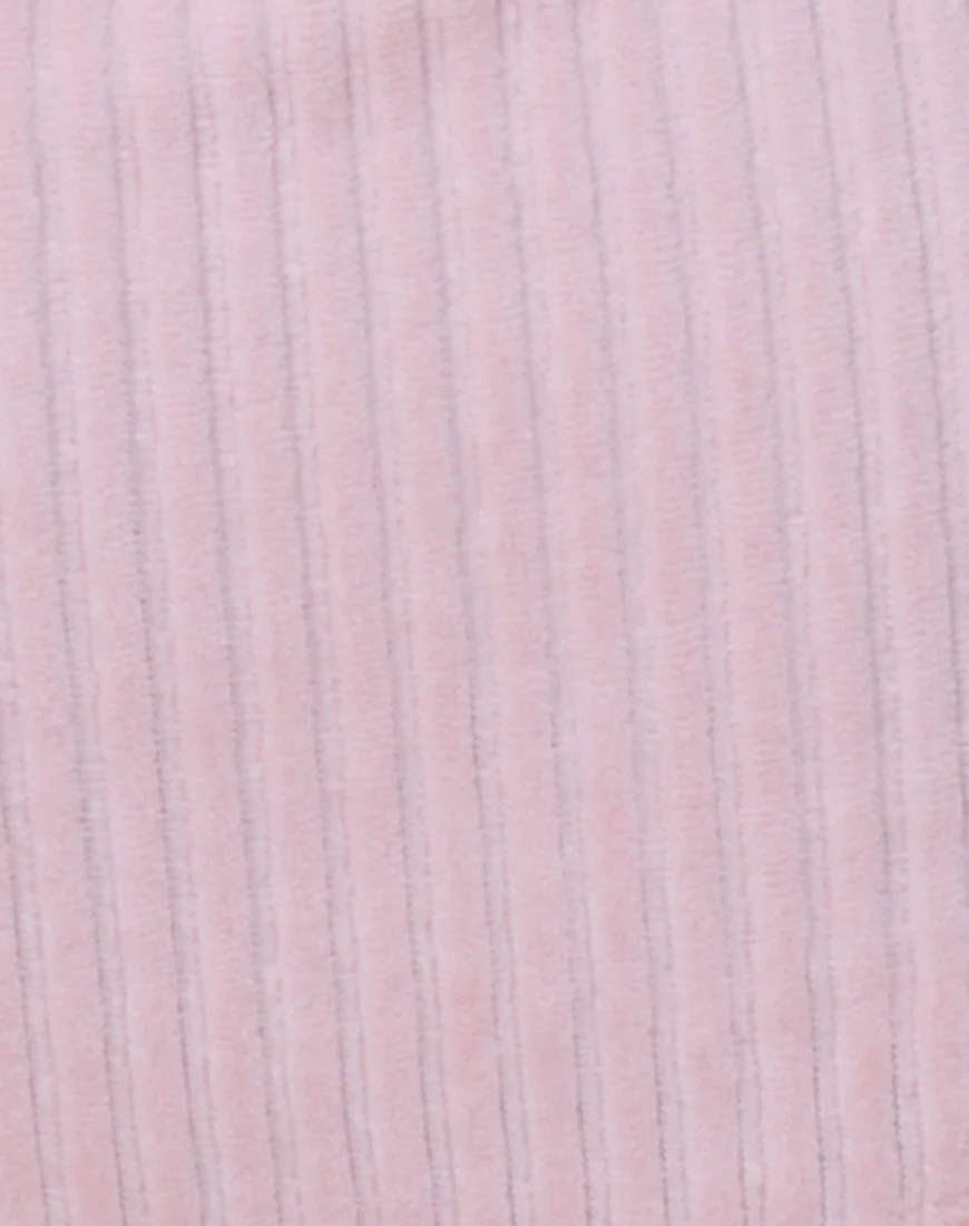 Lesta Short in Fluffy Knit Candy - Image 5