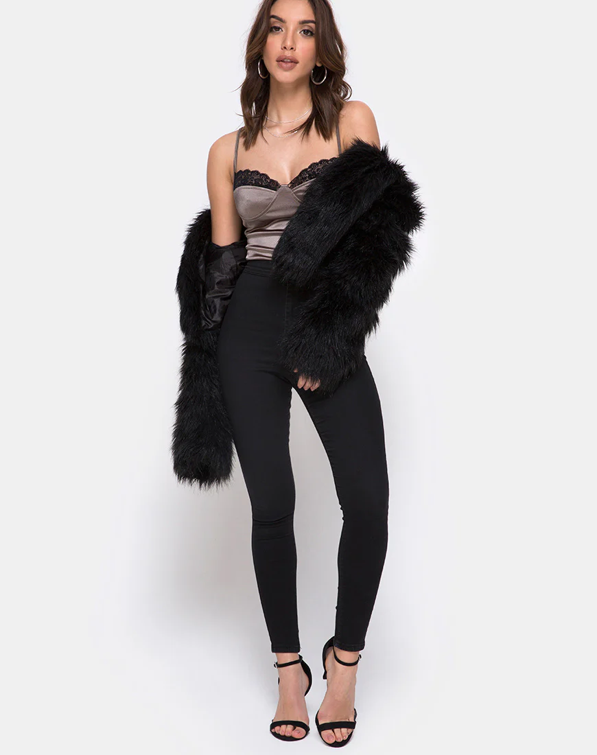 Letta Bodice in Warm Steel - Image 3