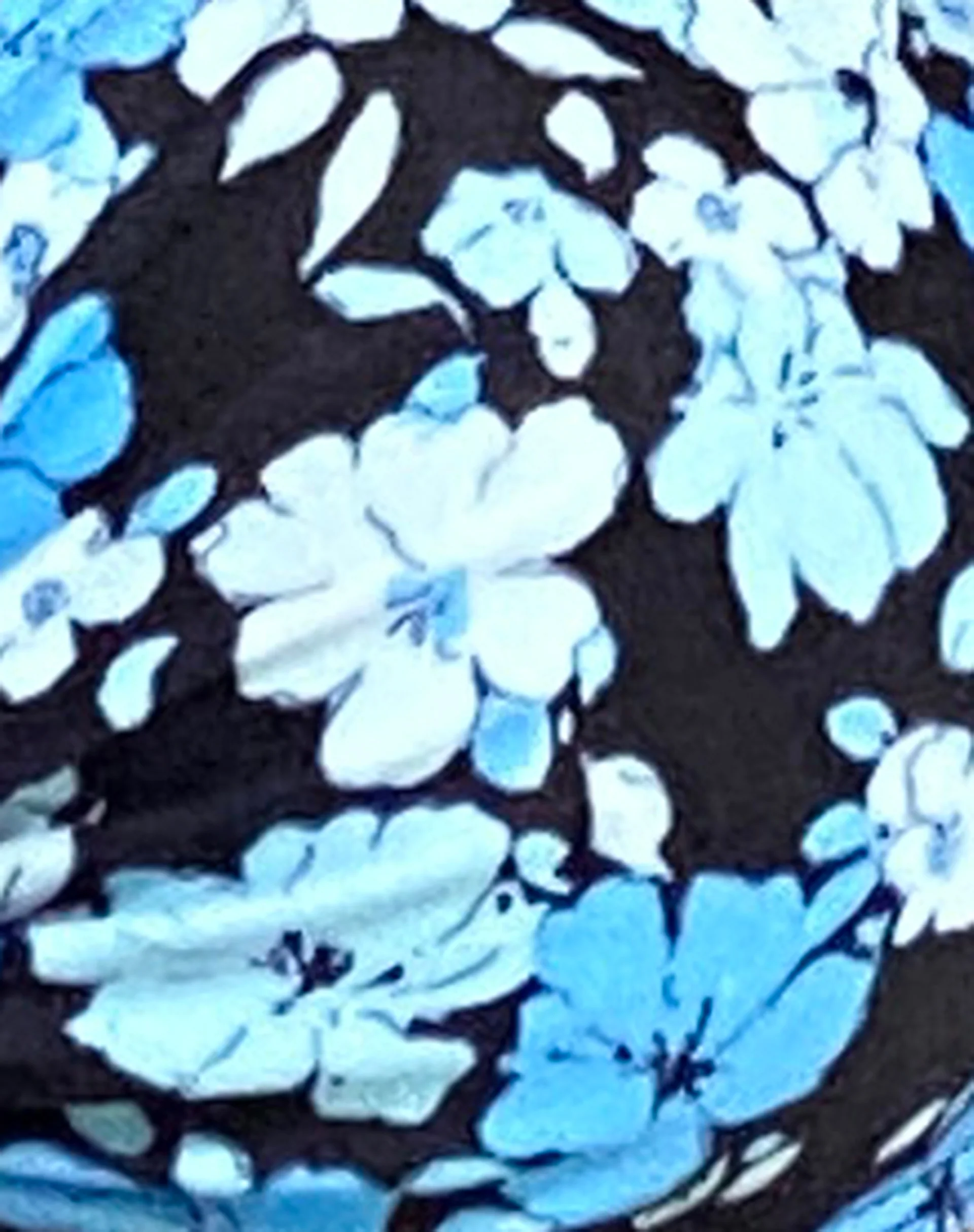 Leyna Bikini Bottom in Pastel Blue Floral - Image 7