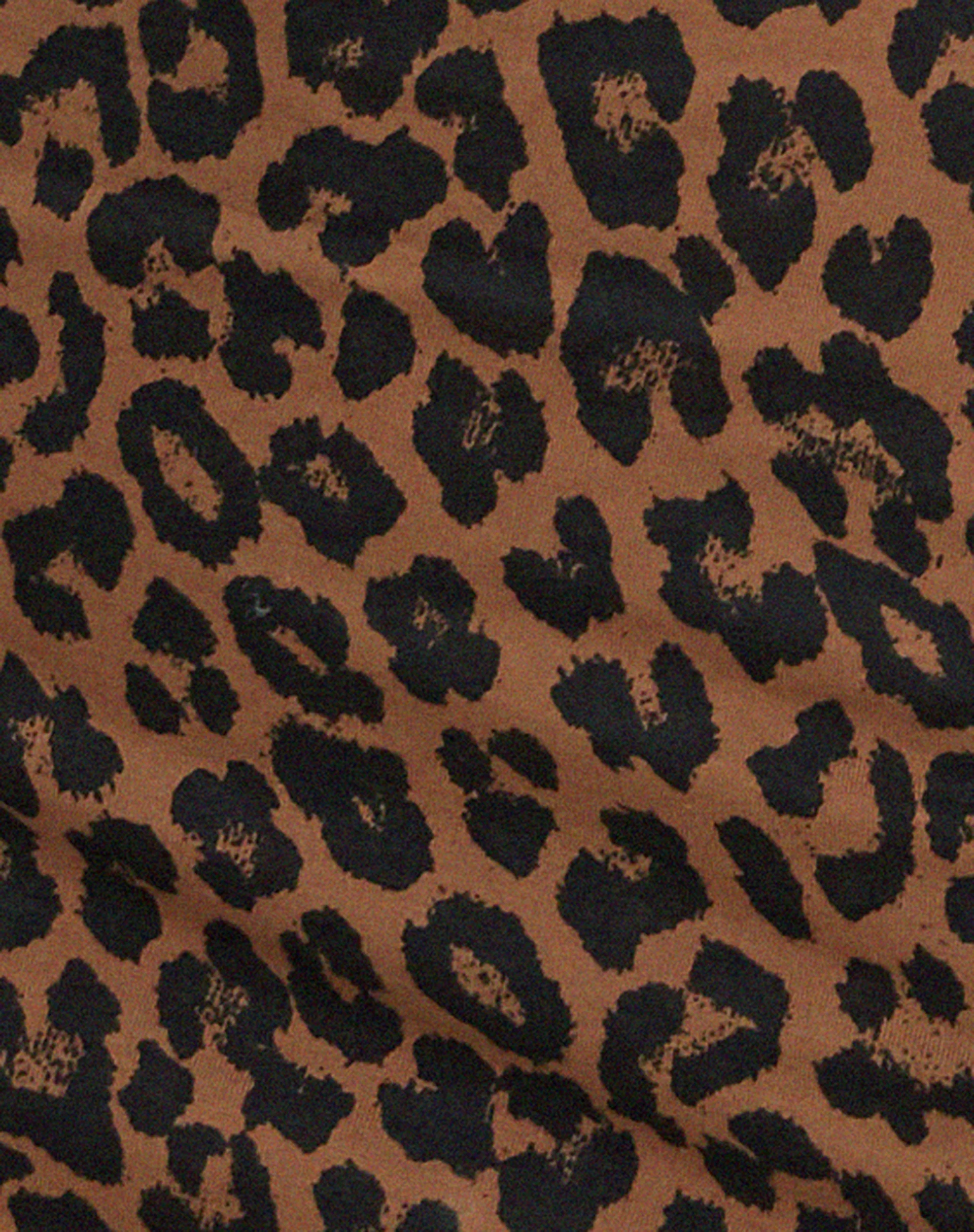 Lidya Mini Skirt in Leopard Daze Brown - Image 6