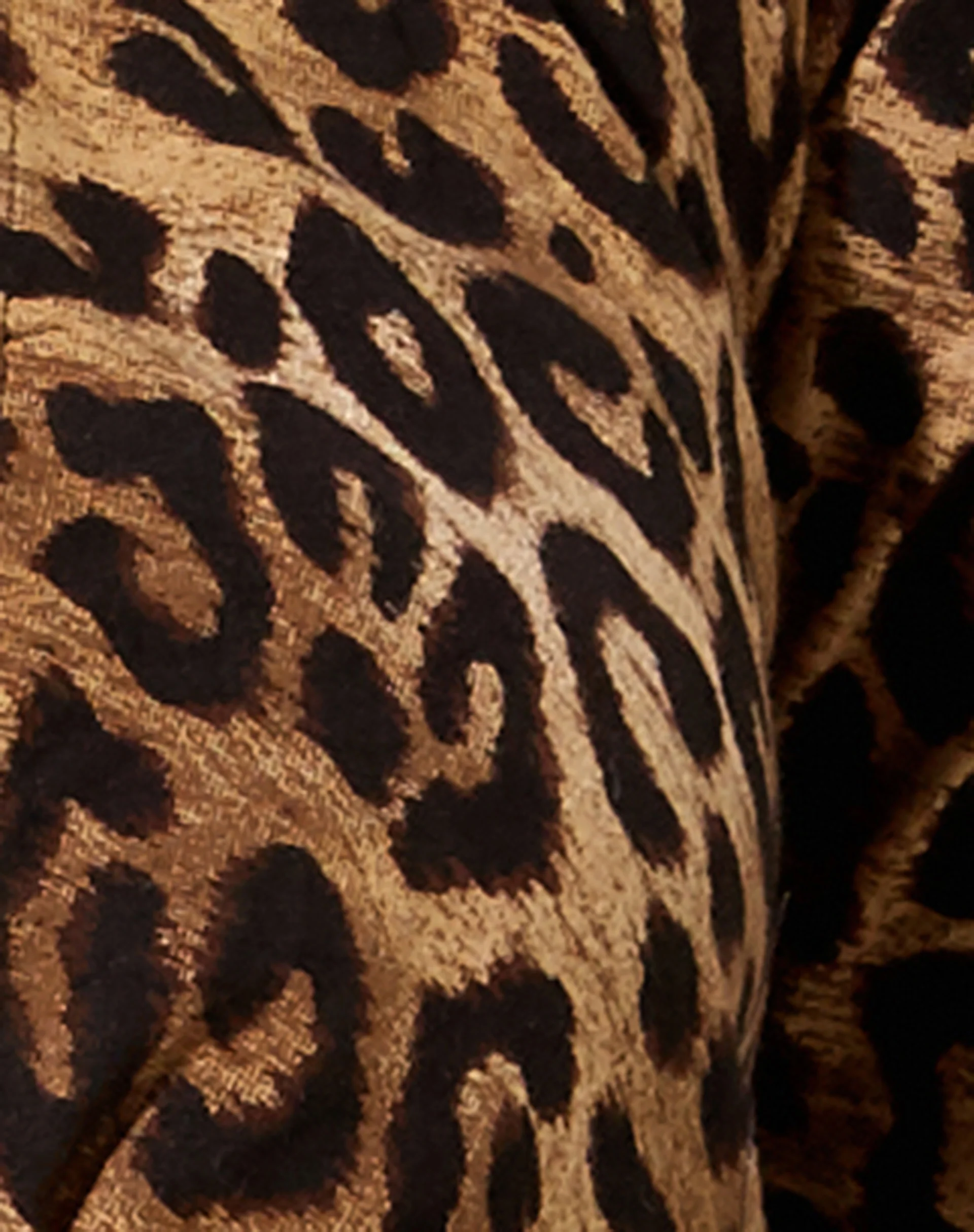 Lieneva Crop Top in Night Leopard Brown - Image 6