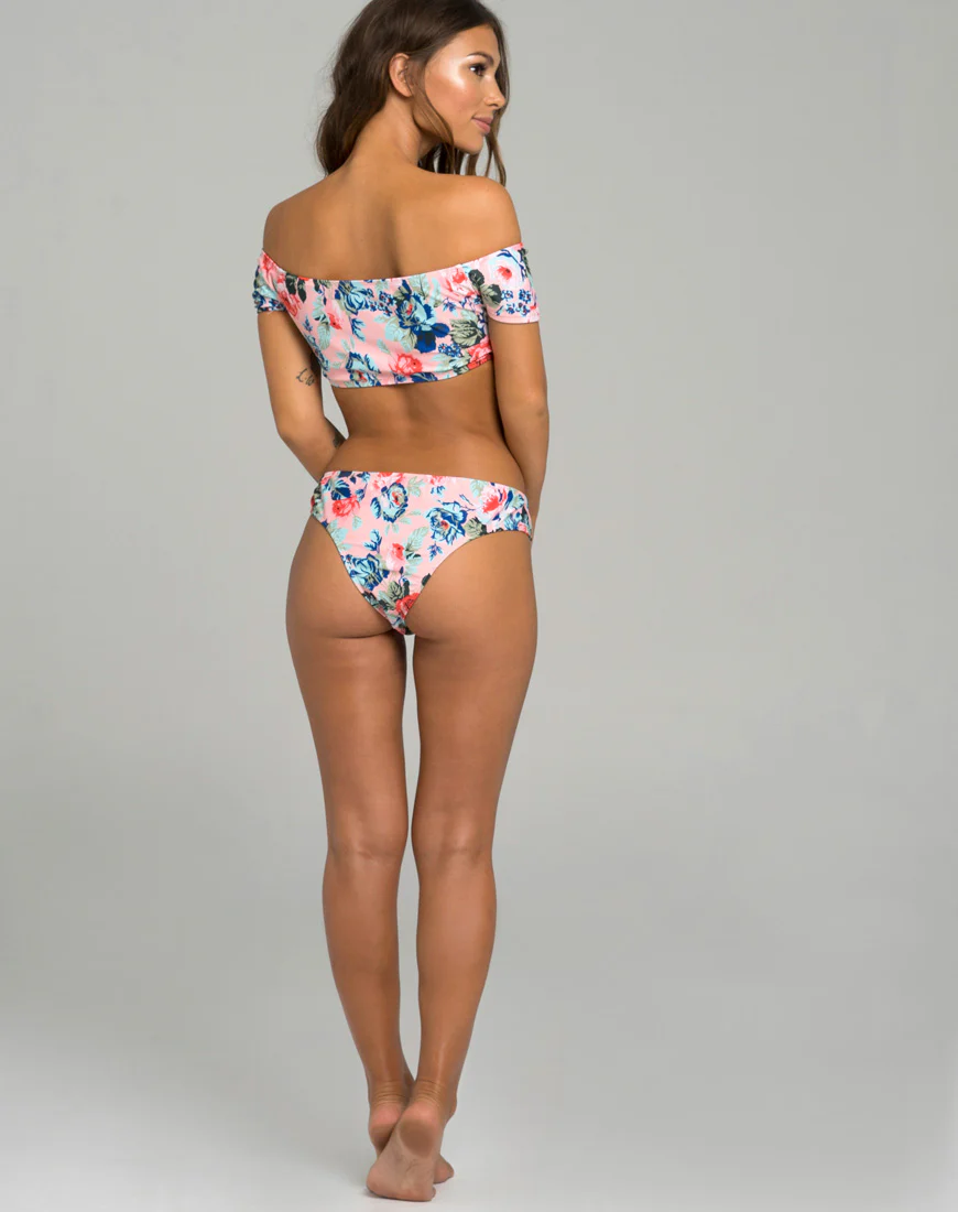Lila Bikini Top in Rossa Print - Image 4