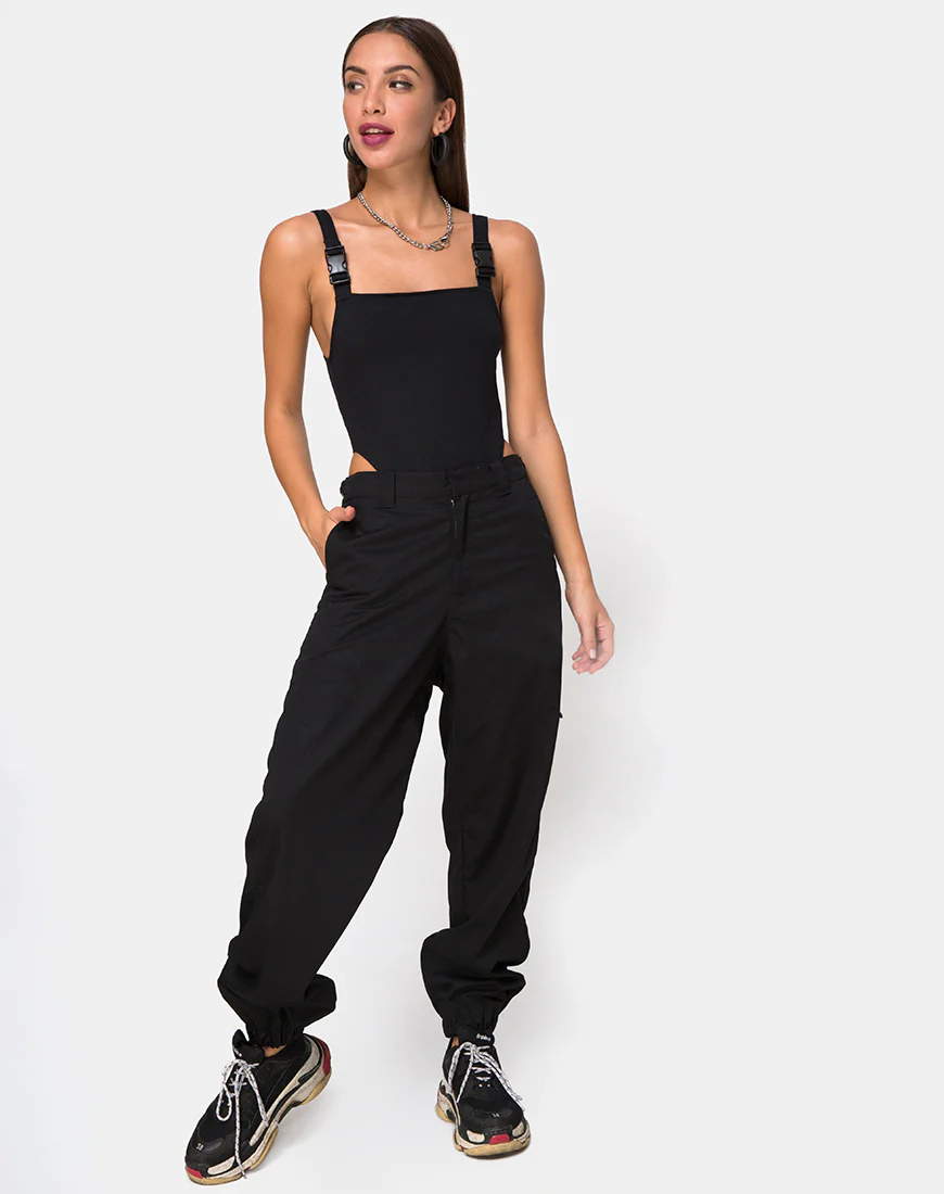 Limoc Bodice in Black Buckle - Image 3