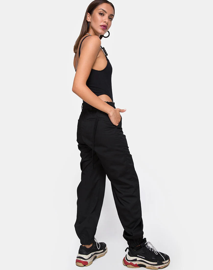Limoc Bodice in Black Buckle - Image 4