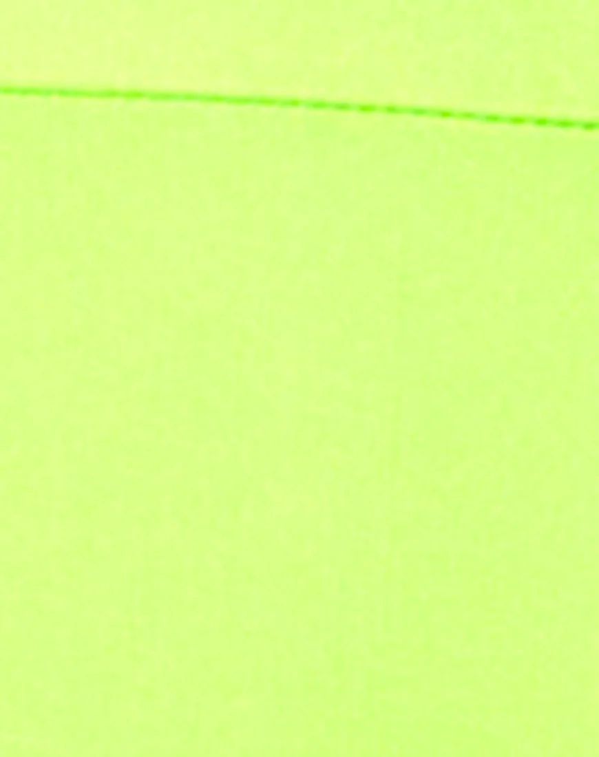 Lita Unitard in Fluro Green - Image 6
