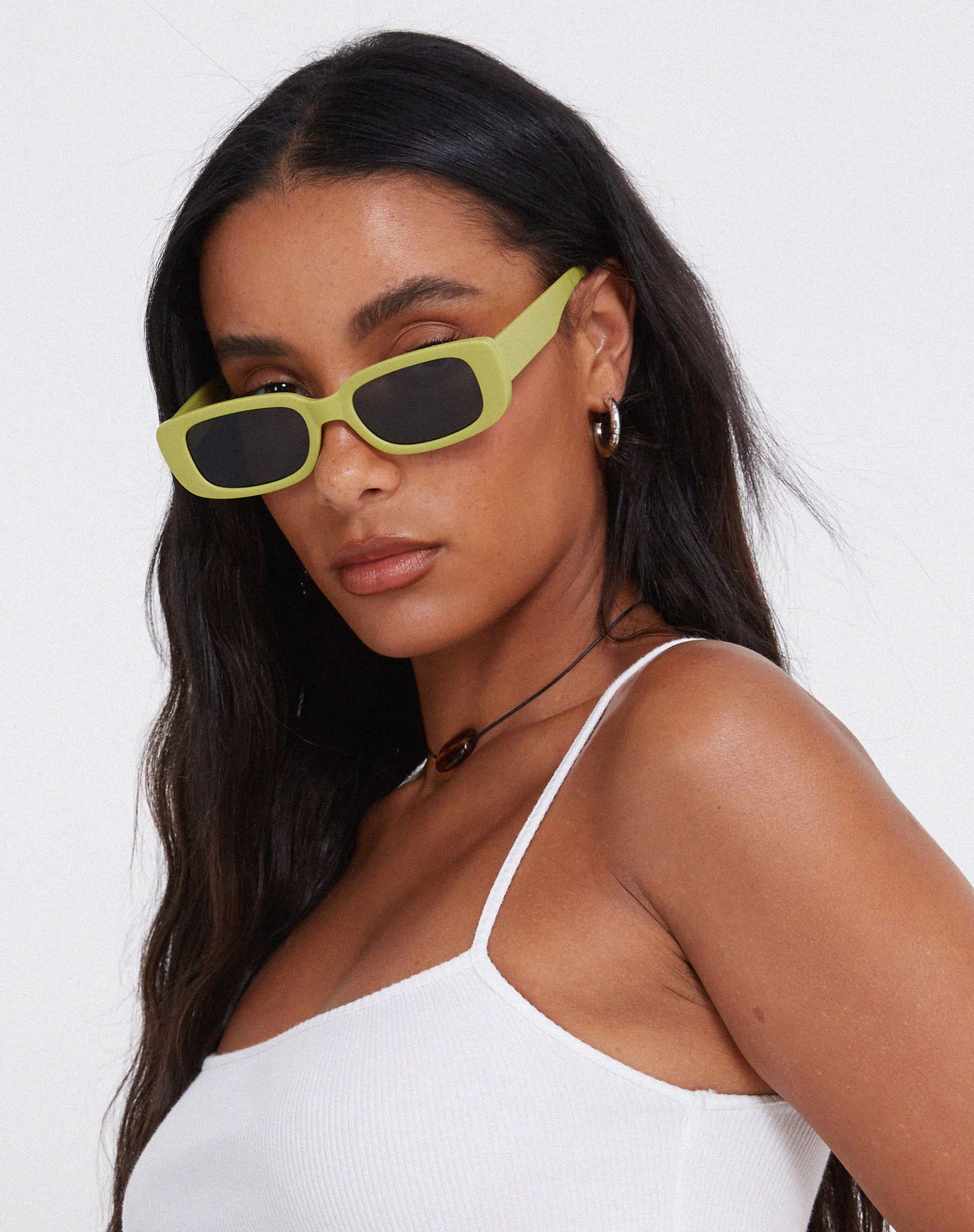 Lizzie Sunglasses in Green - Image 3