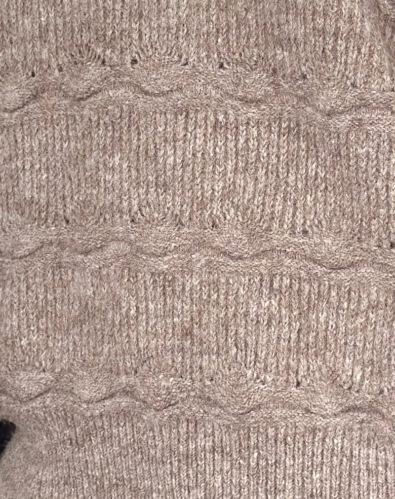 Loka Oversized Jumper in Almond - Image 6