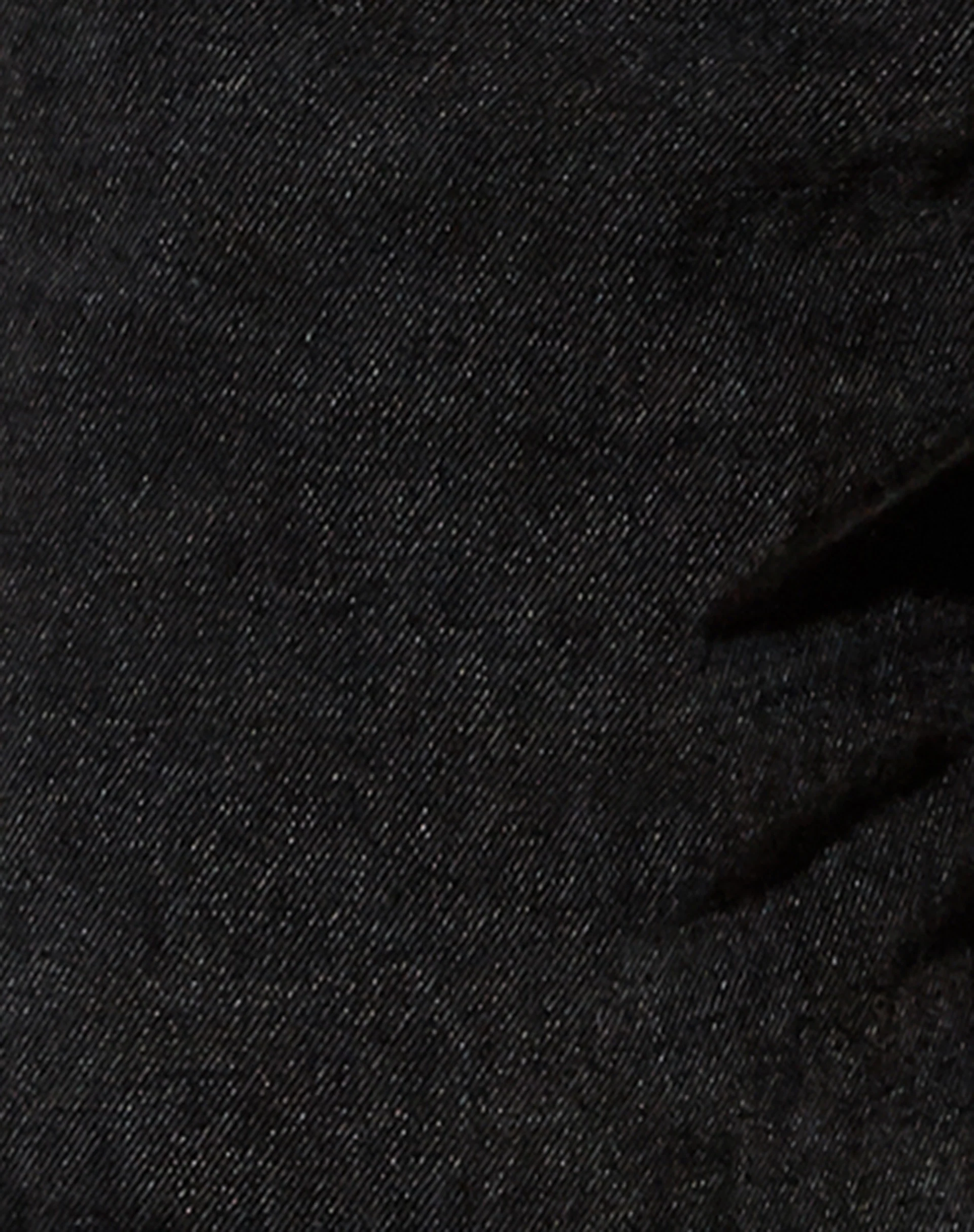 Loose Fit Denim Shorts in Black Wash - Image 8