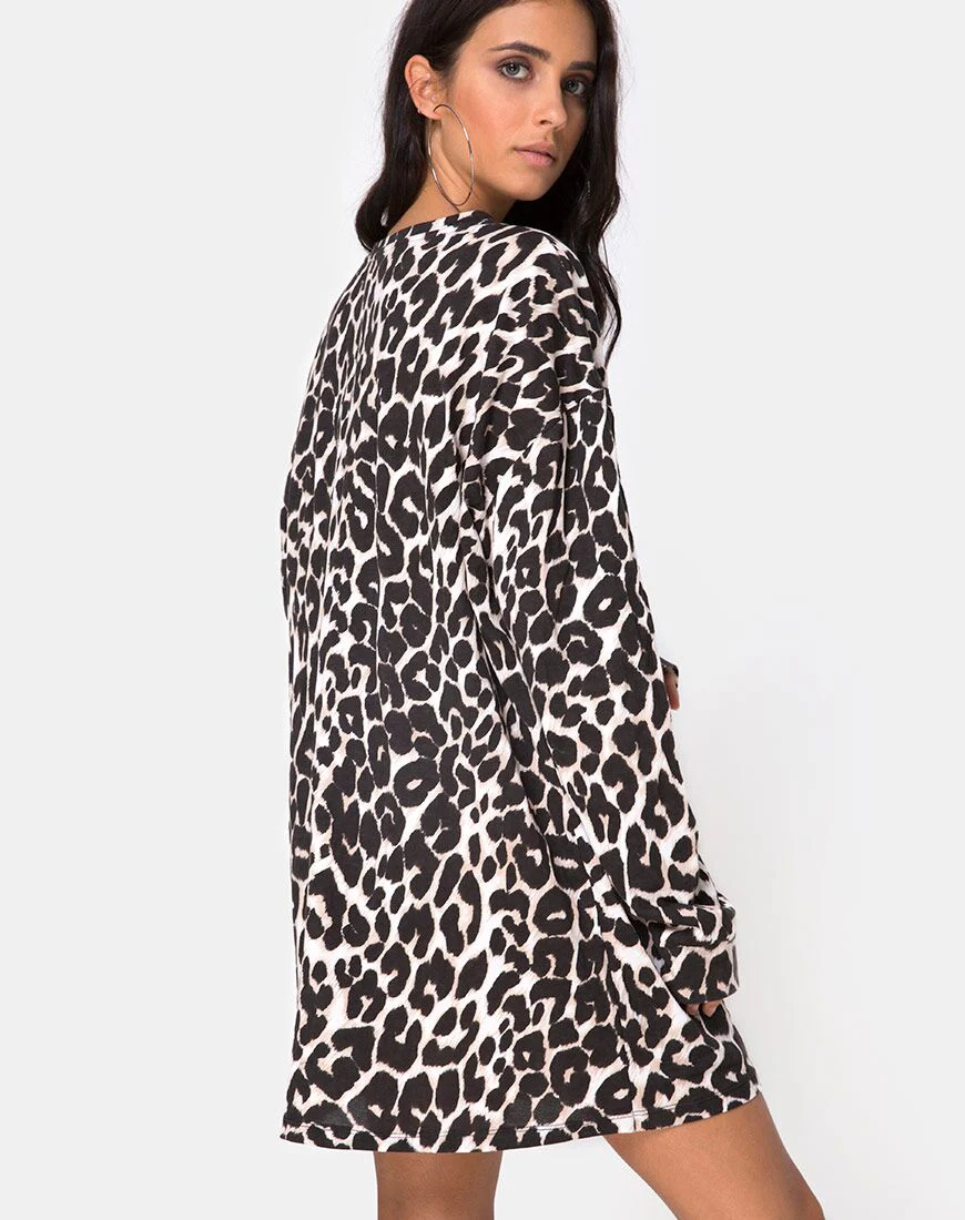 Lotsun Dress in Oversize Jaguar - Image 2