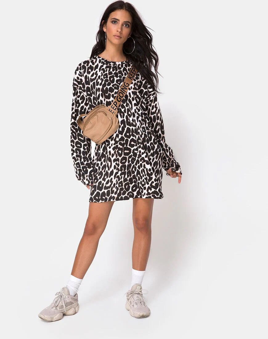 Lotsun Dress in Oversize Jaguar - Image 3