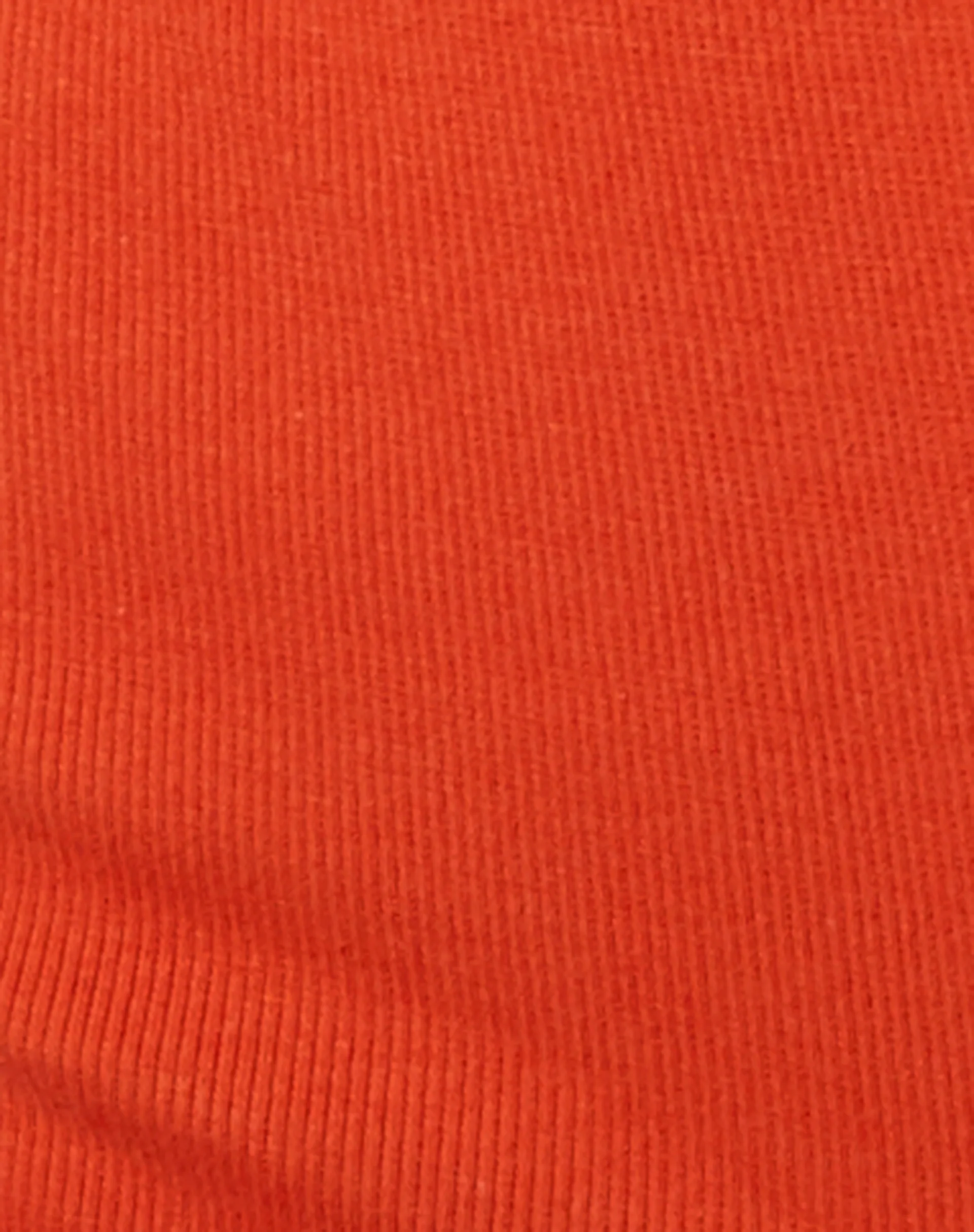 Lou Hot Pant in Rib Tangerine - Image 5