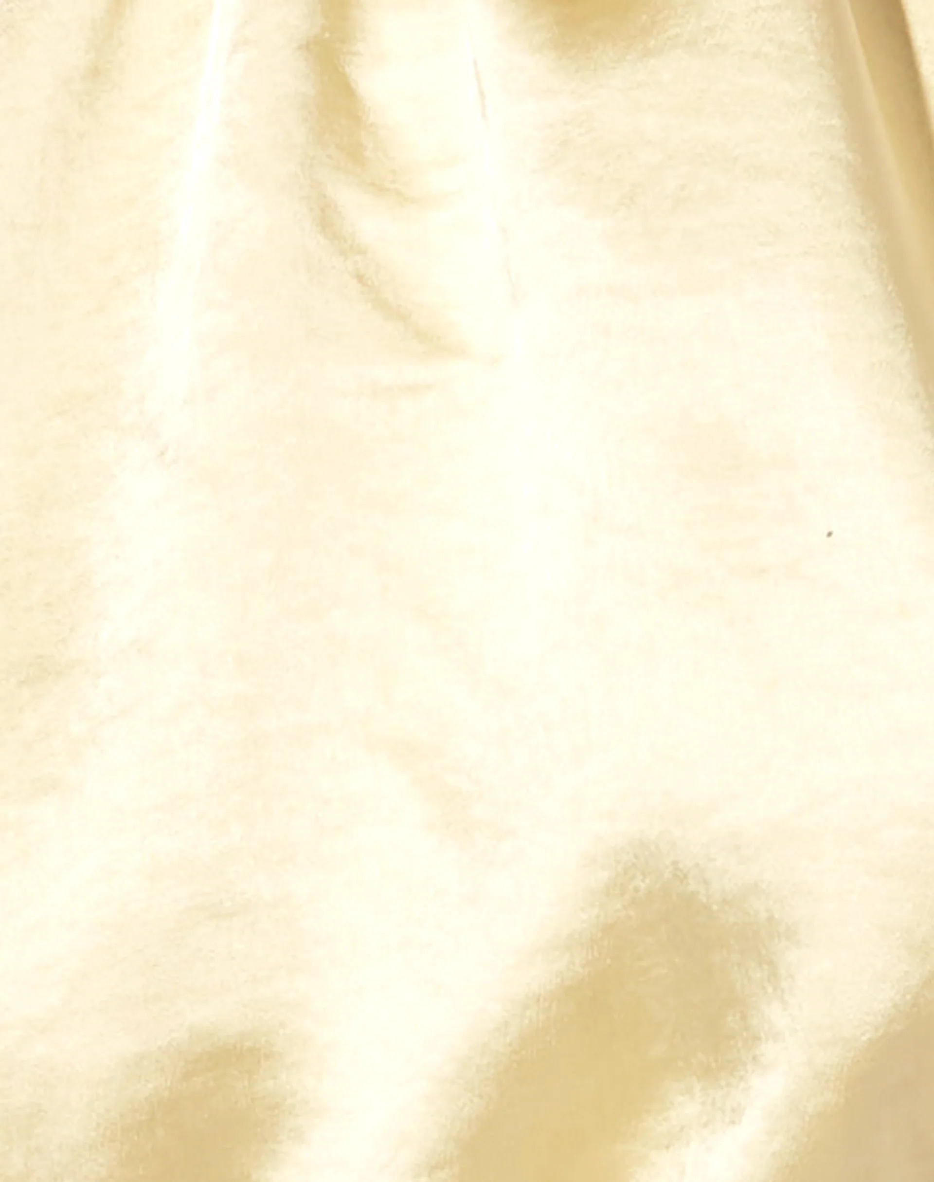 Lovia Crop Top in Satin Buttercream - Image 6