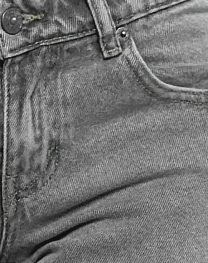 Low Rise Parallel Jeans in Grey Wash - Image 6