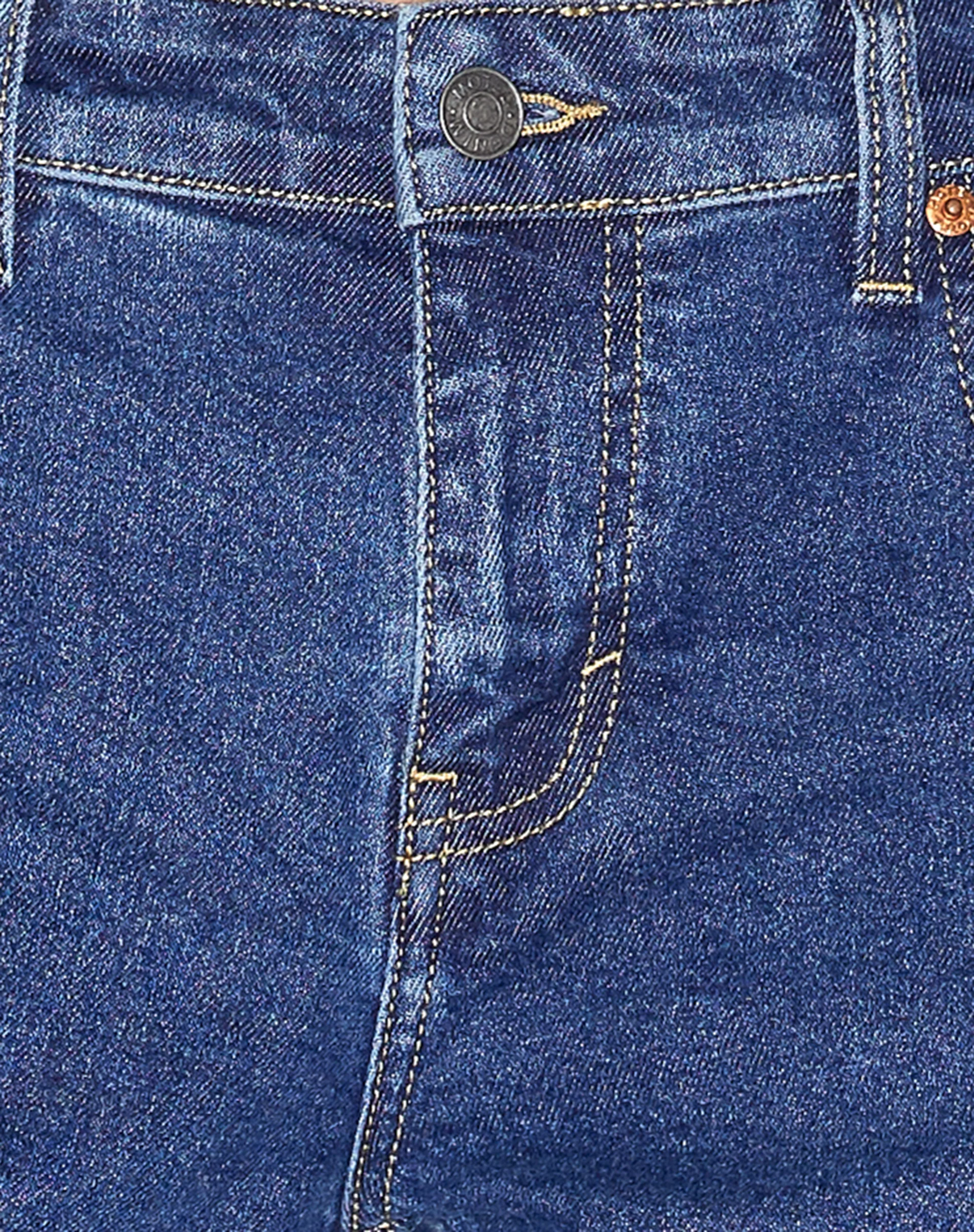 Low Rise Parallel Jeans in 90's Blue - Image 7
