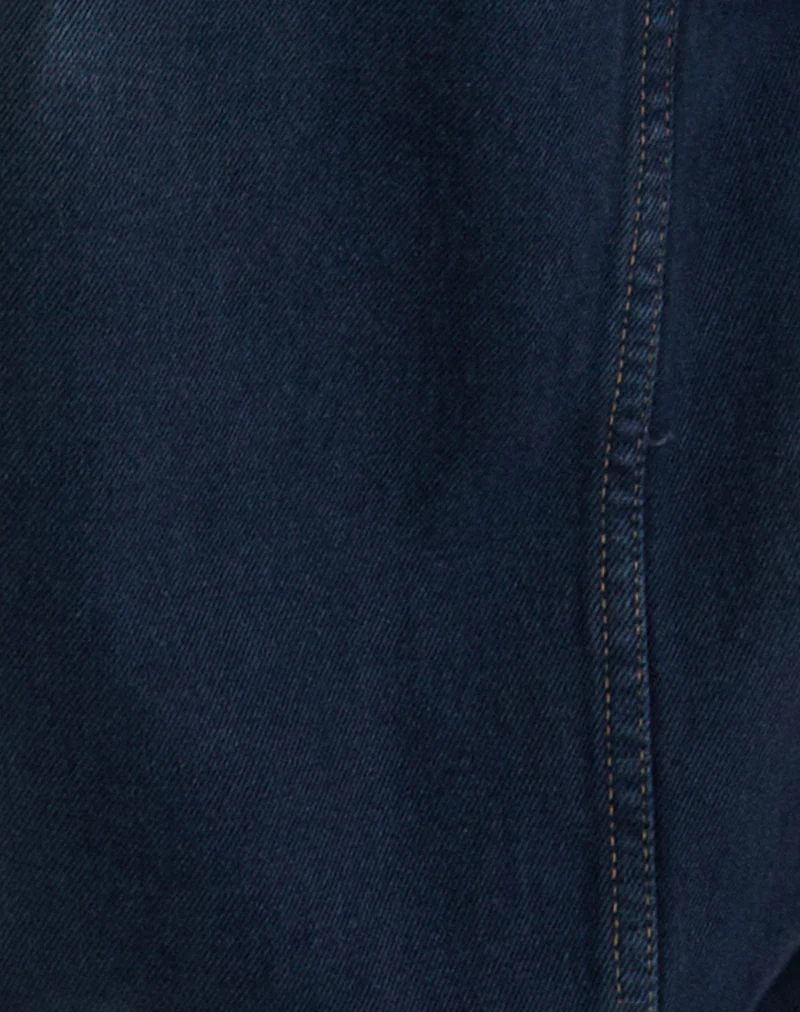 Low Rise Roomy Jeans in Smokey Blue - Image 5