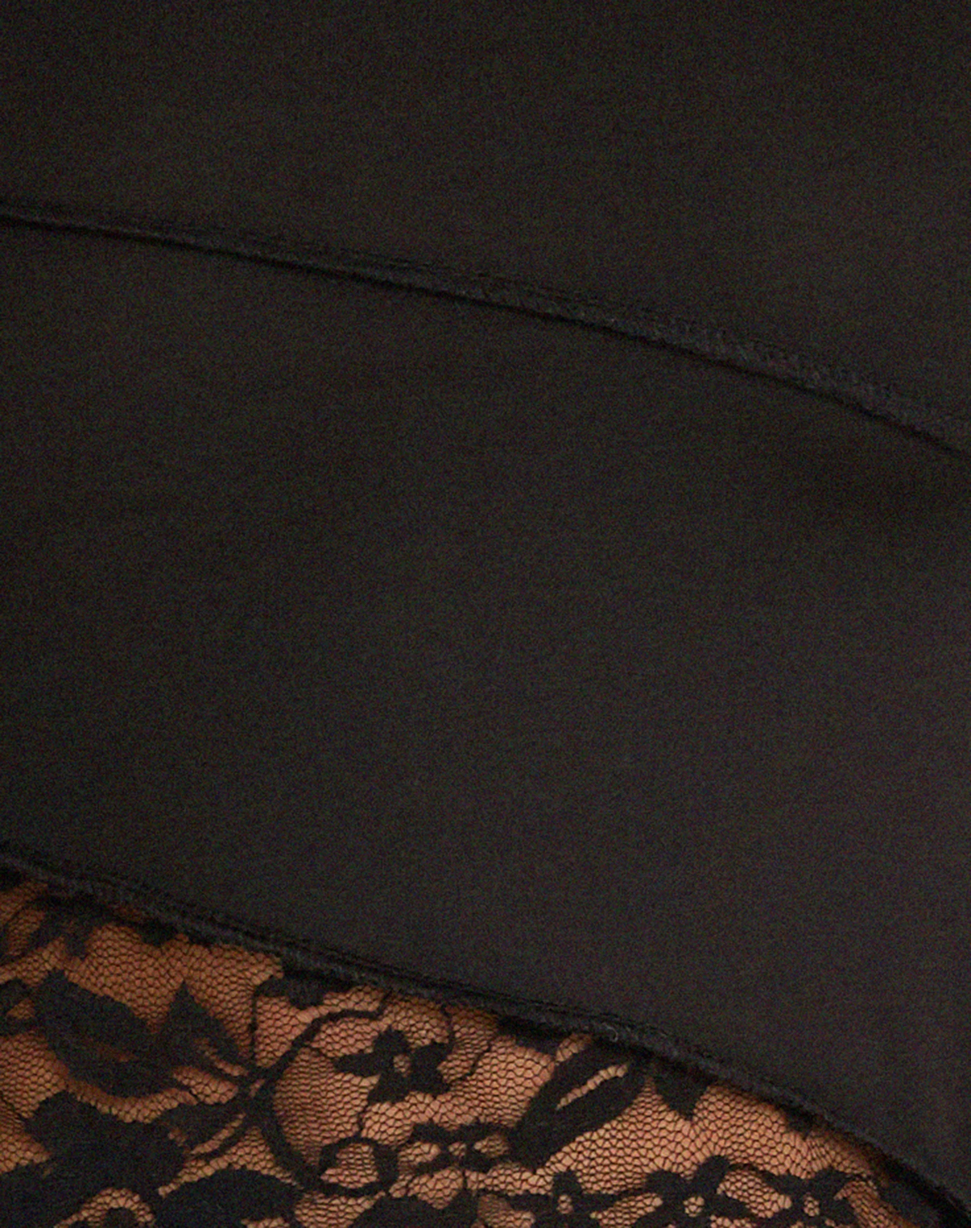 Lucca Long Sleeve Top in Lace Black - Image 6