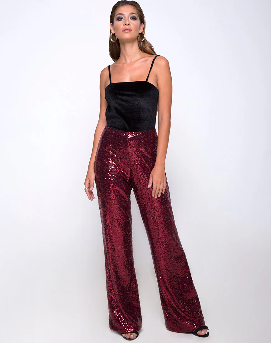 Lucia Bodice in Velvet Black - Image 3