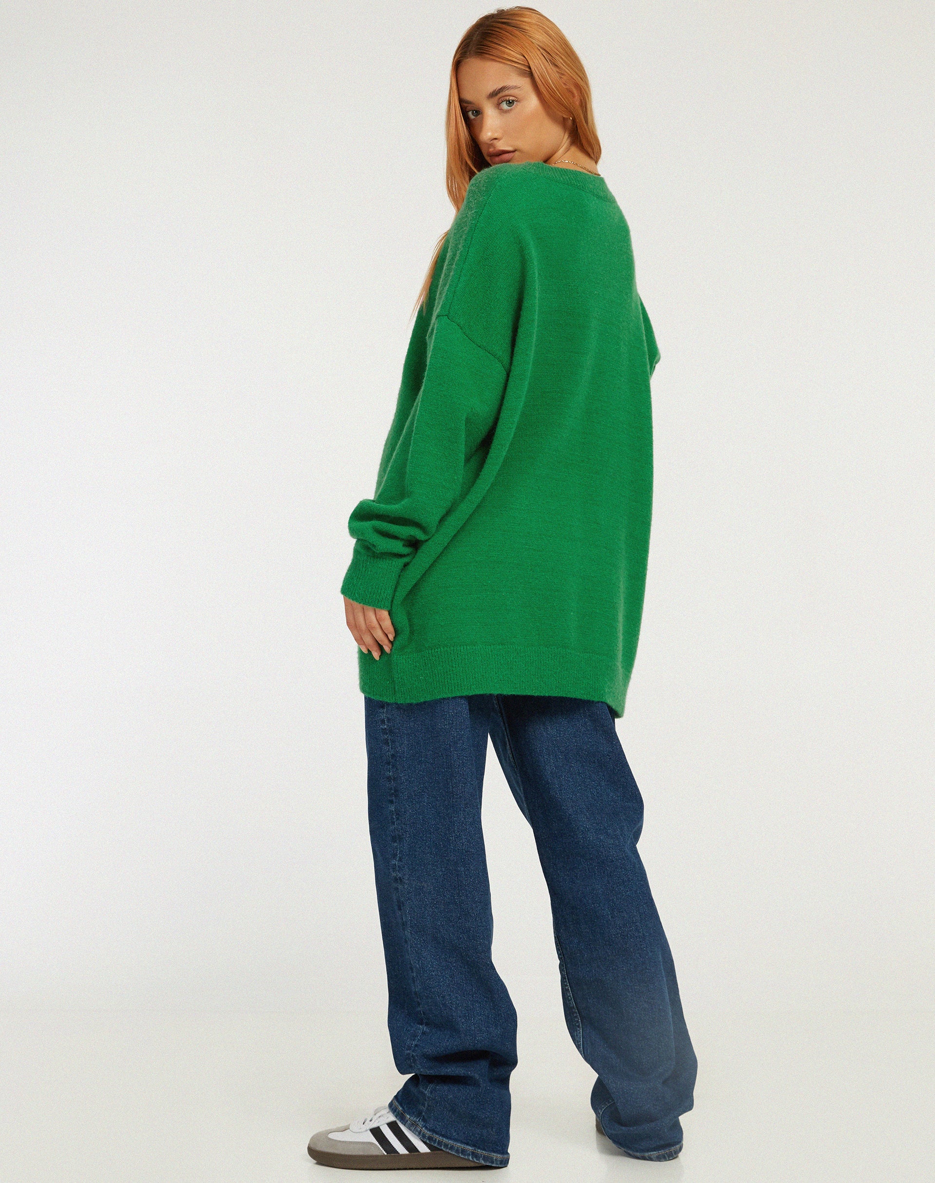 Lulees Jumper in Green Pinky Promise - Image 5