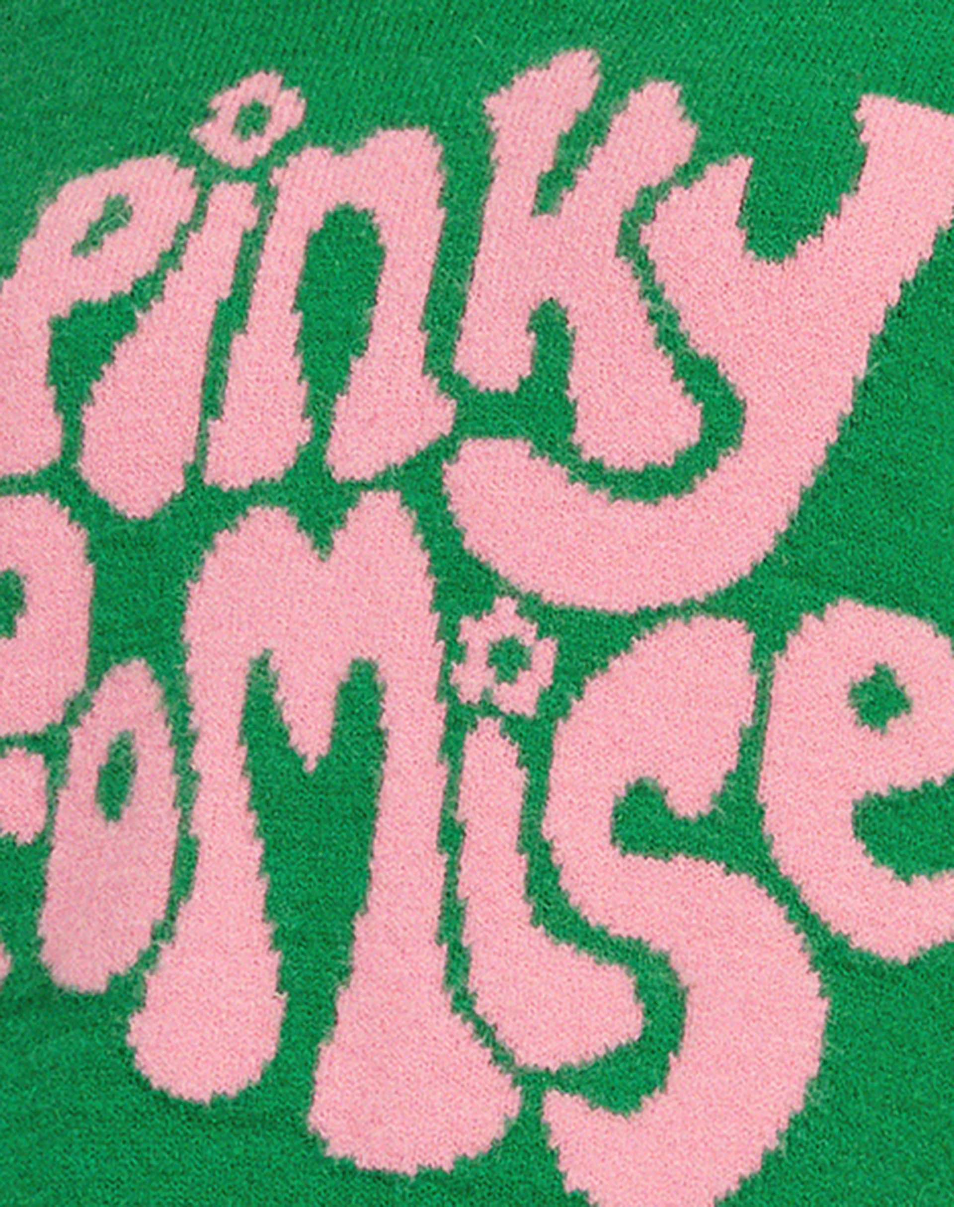 Lulees Jumper in Green Pinky Promise - Image 6