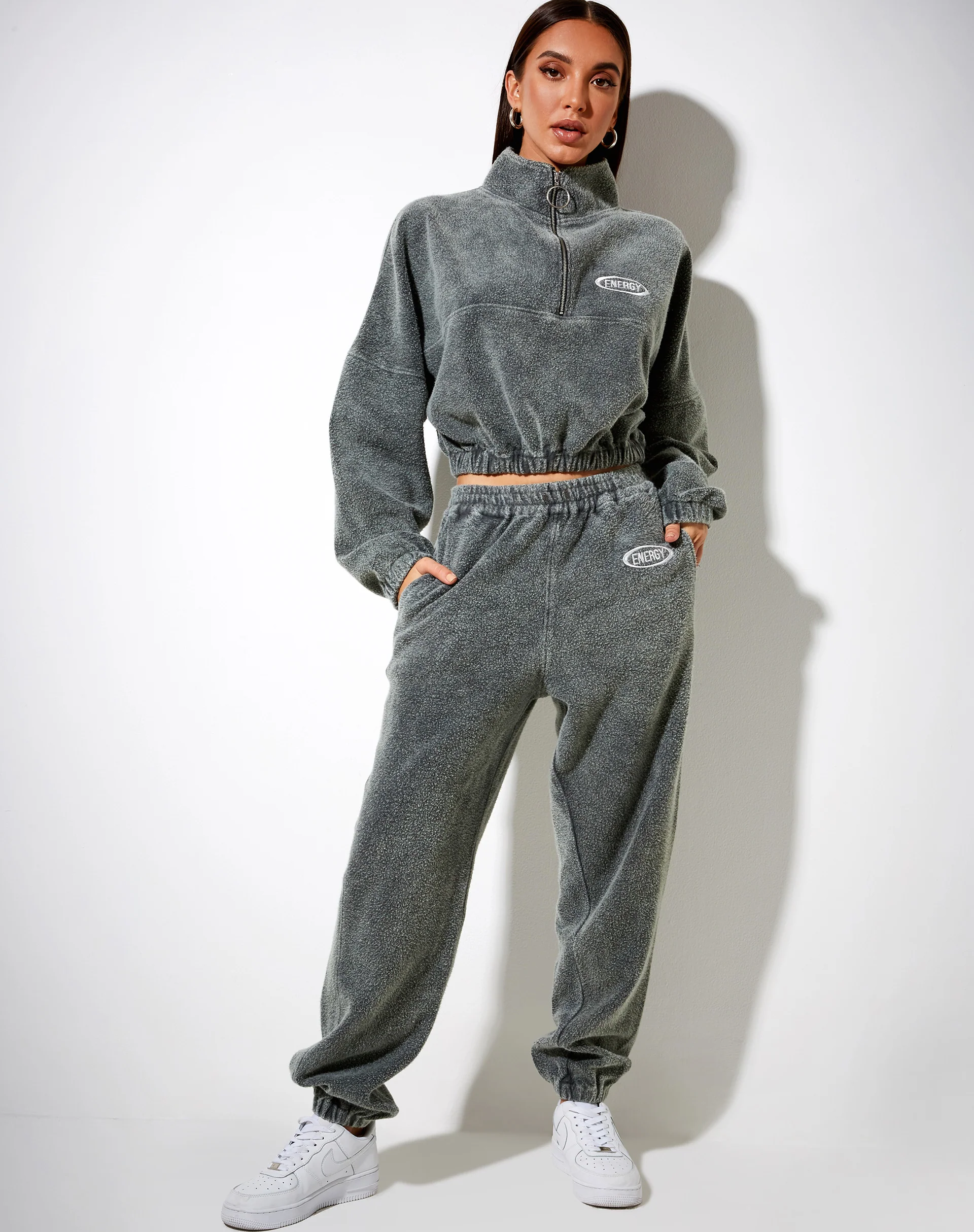 Lulo Jumper in Slate Grey 'Energy' Embro - Image 4