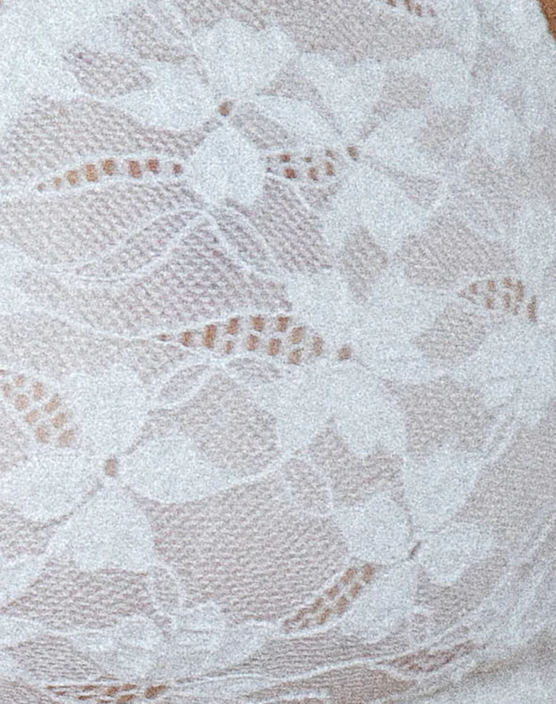 Lunara Bra in Floral Compact Lace Ivory - Image 8