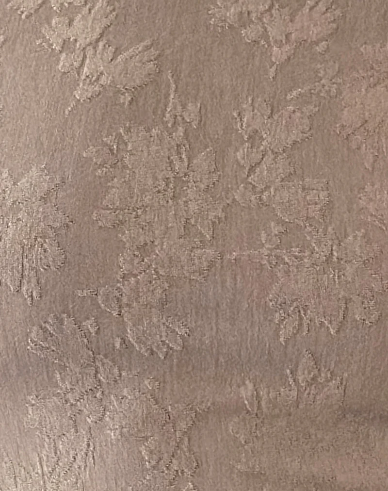 Lunica Long Sleeve Jersey Top in Jacquard Light Taupe - Image 6