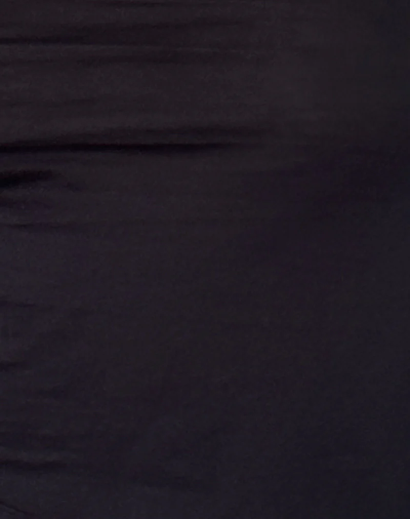 Lunica Long Sleeve Top in Tissue Jersey Black - Image 7