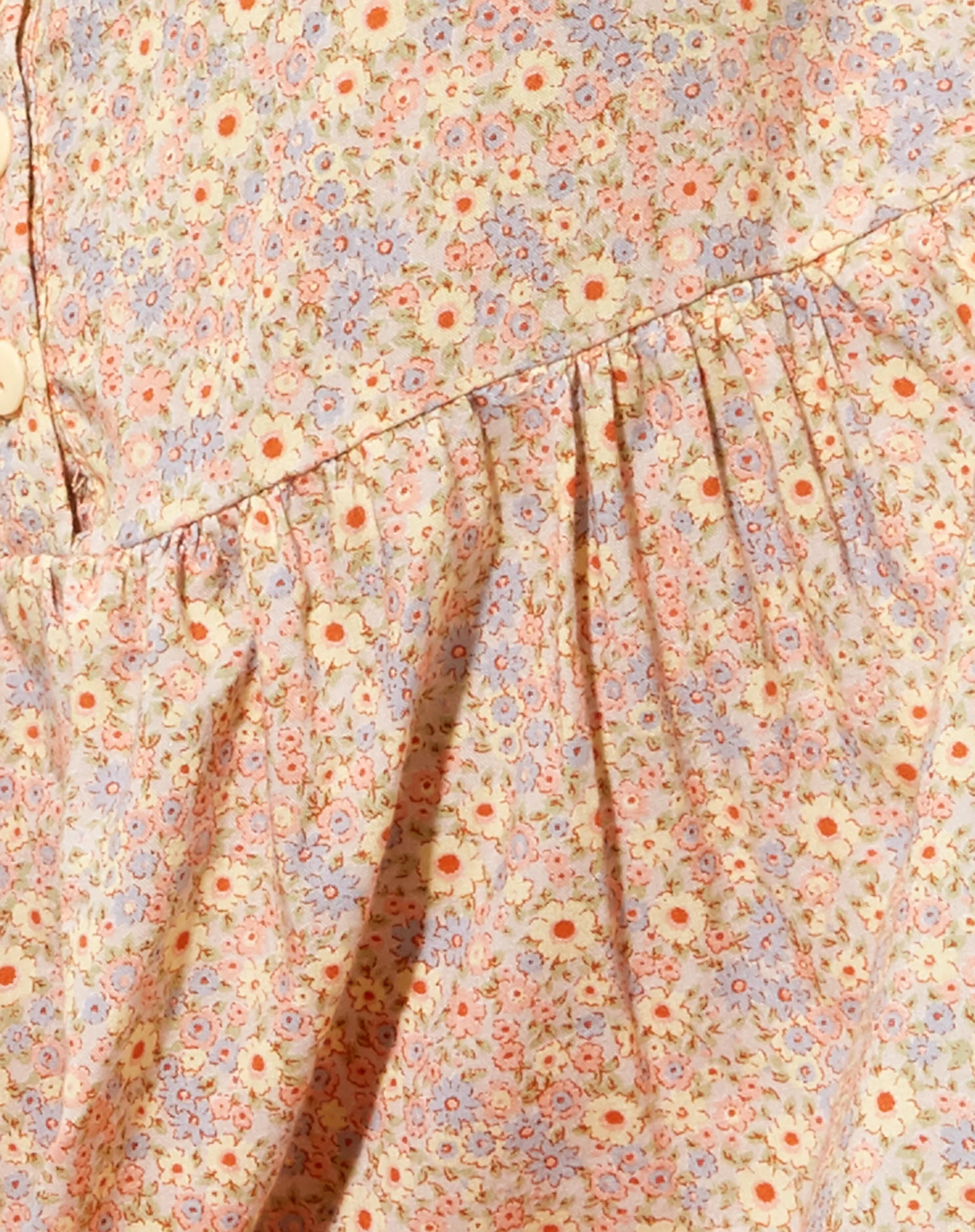 Madsen Skater Dress in 70's Prairie Girl Floral - Image 5