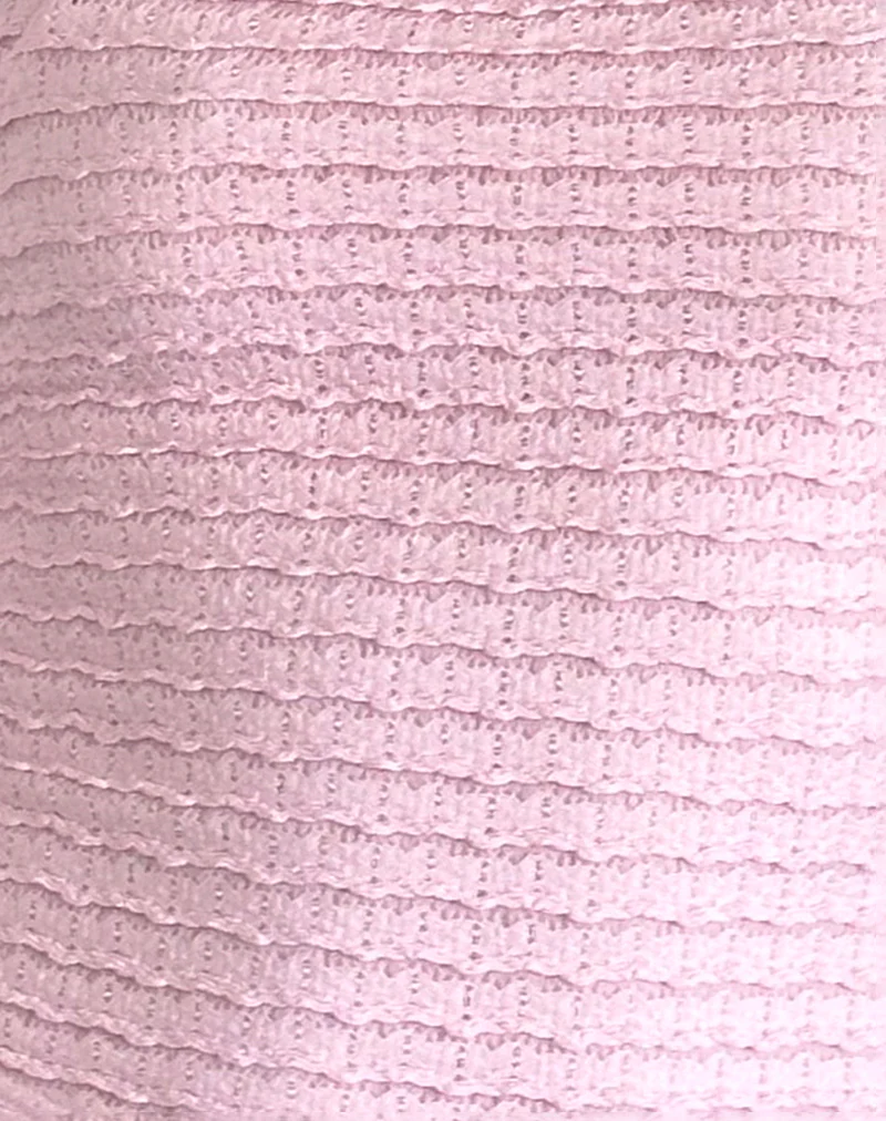 Maggha Halterneck Top in Crinkle Pink - Image 5