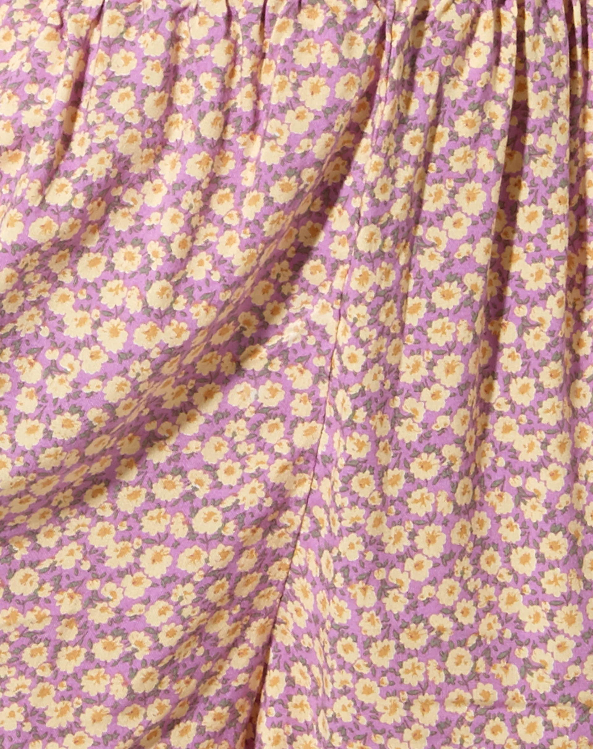 Maisy Shorts in Flower Fun Lilac Lemon - Image 5