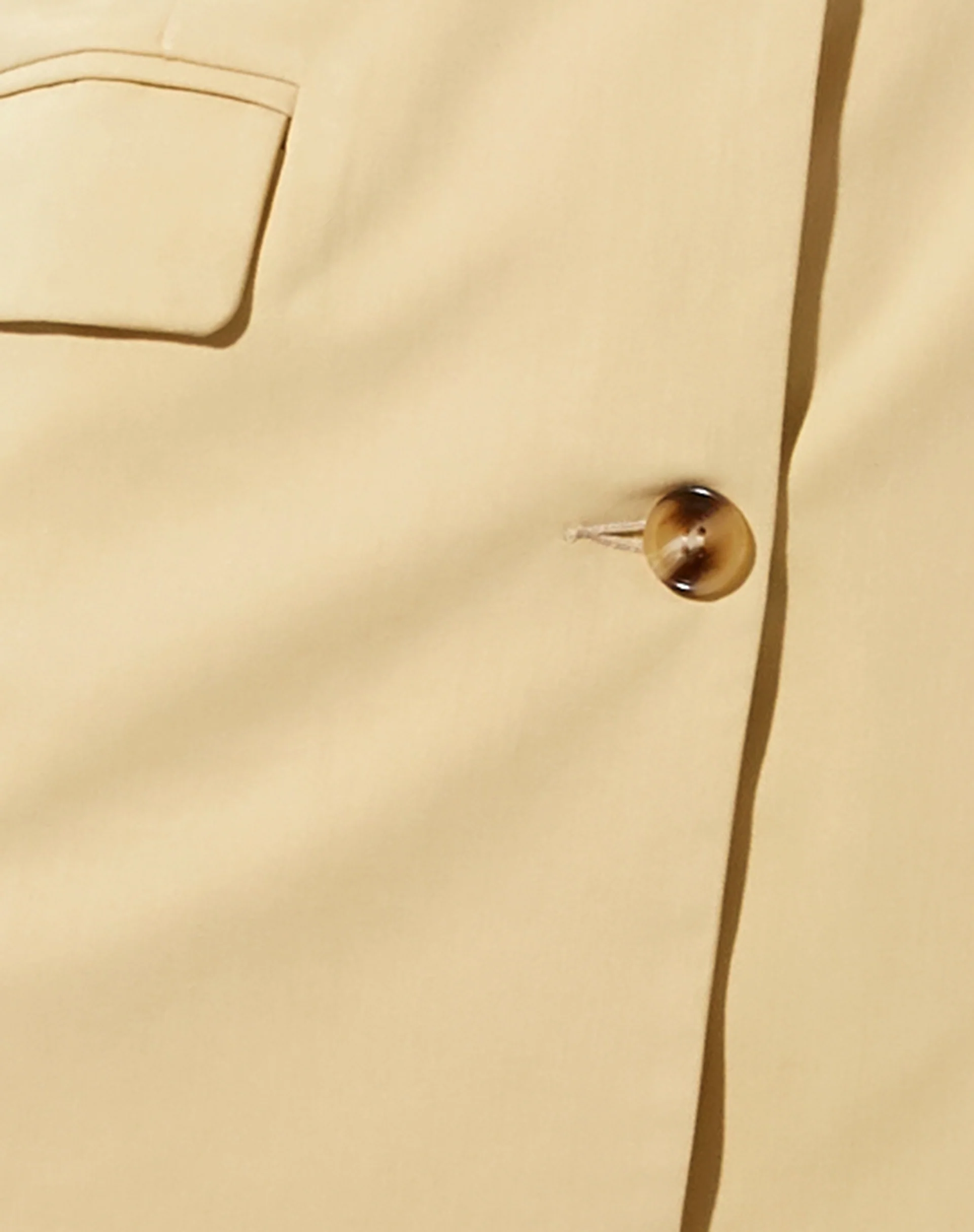 Maiwa Blazer in Buttercream - Image 6