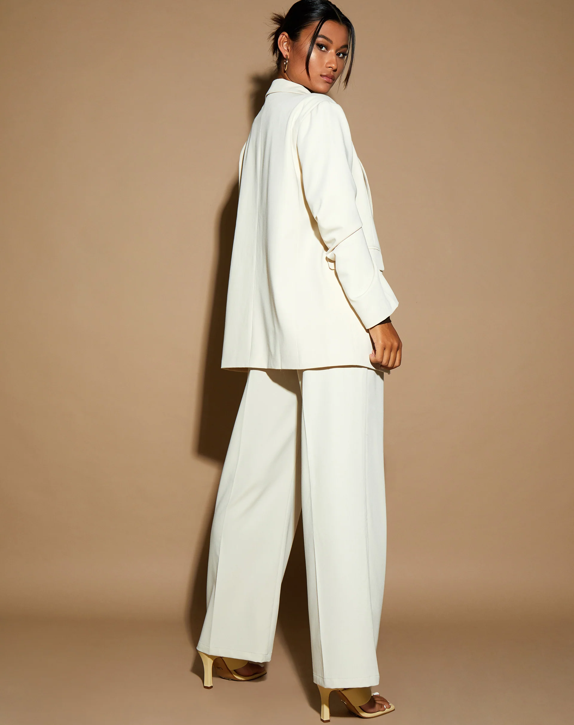 Maiwa Blazer in Cream - Image 7